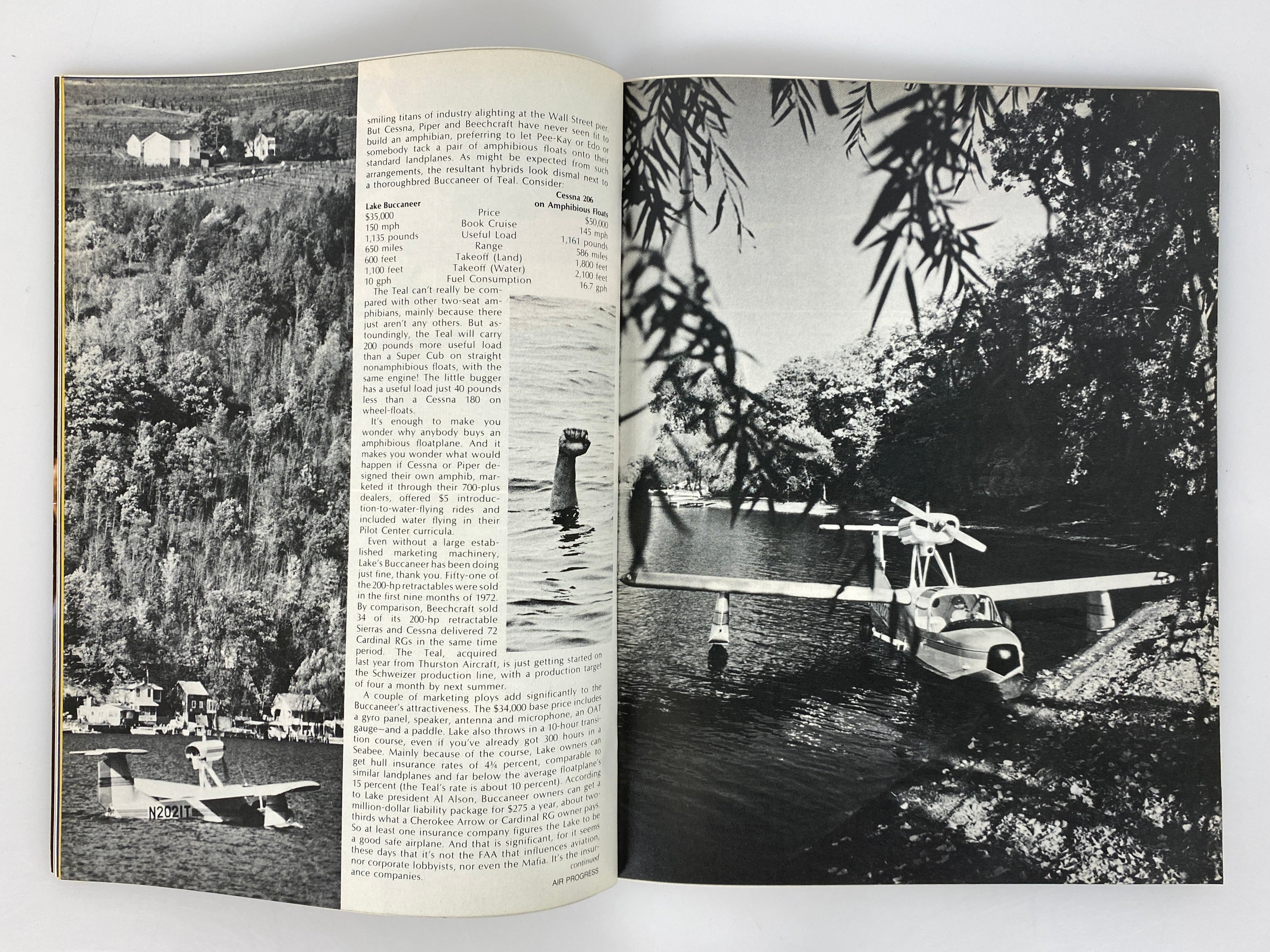 Lot of 21 Vintage Air Progress Magazines 1973-1974