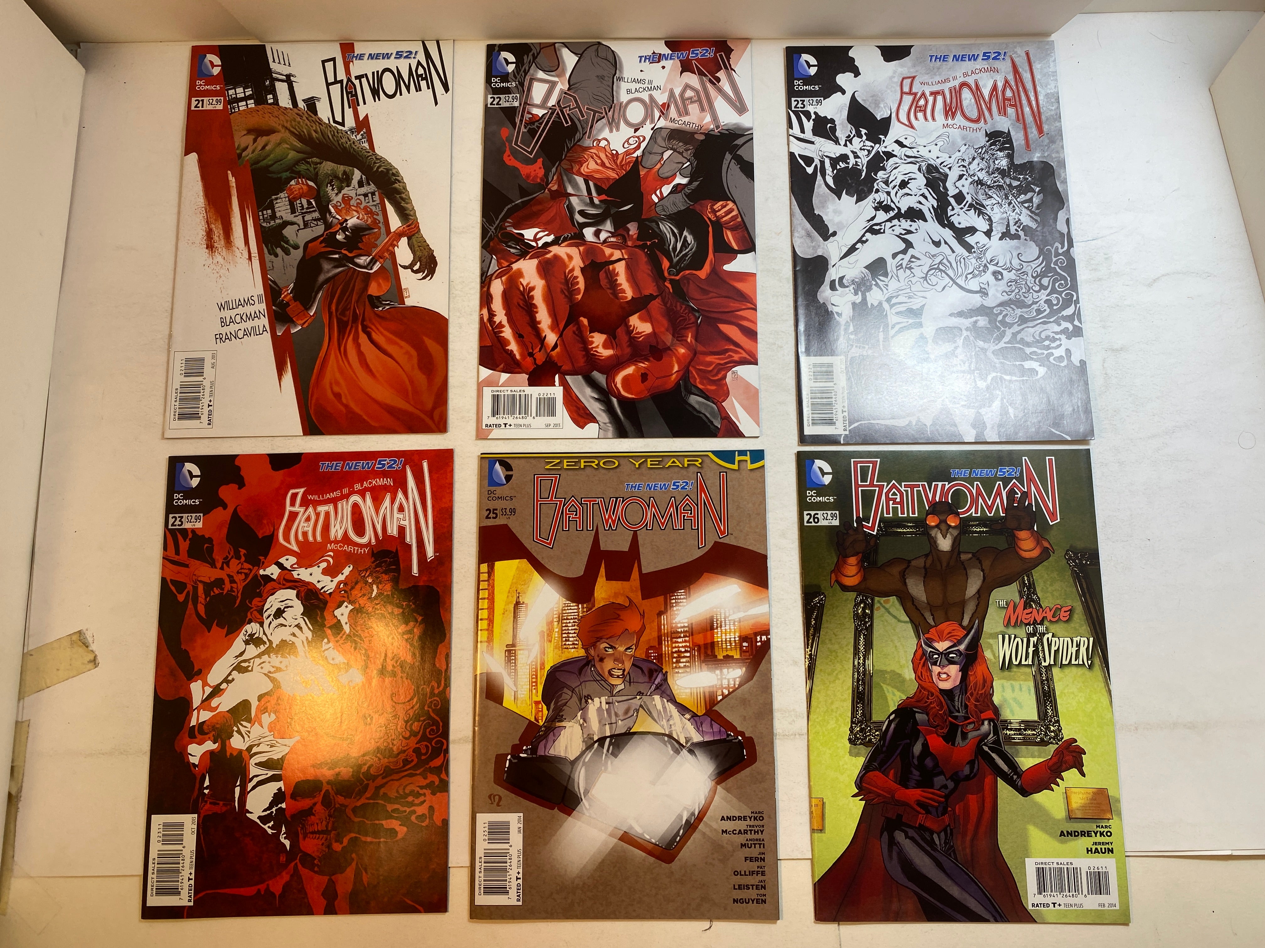 Lot of 22 Batwoman DC Comics 2012-2014