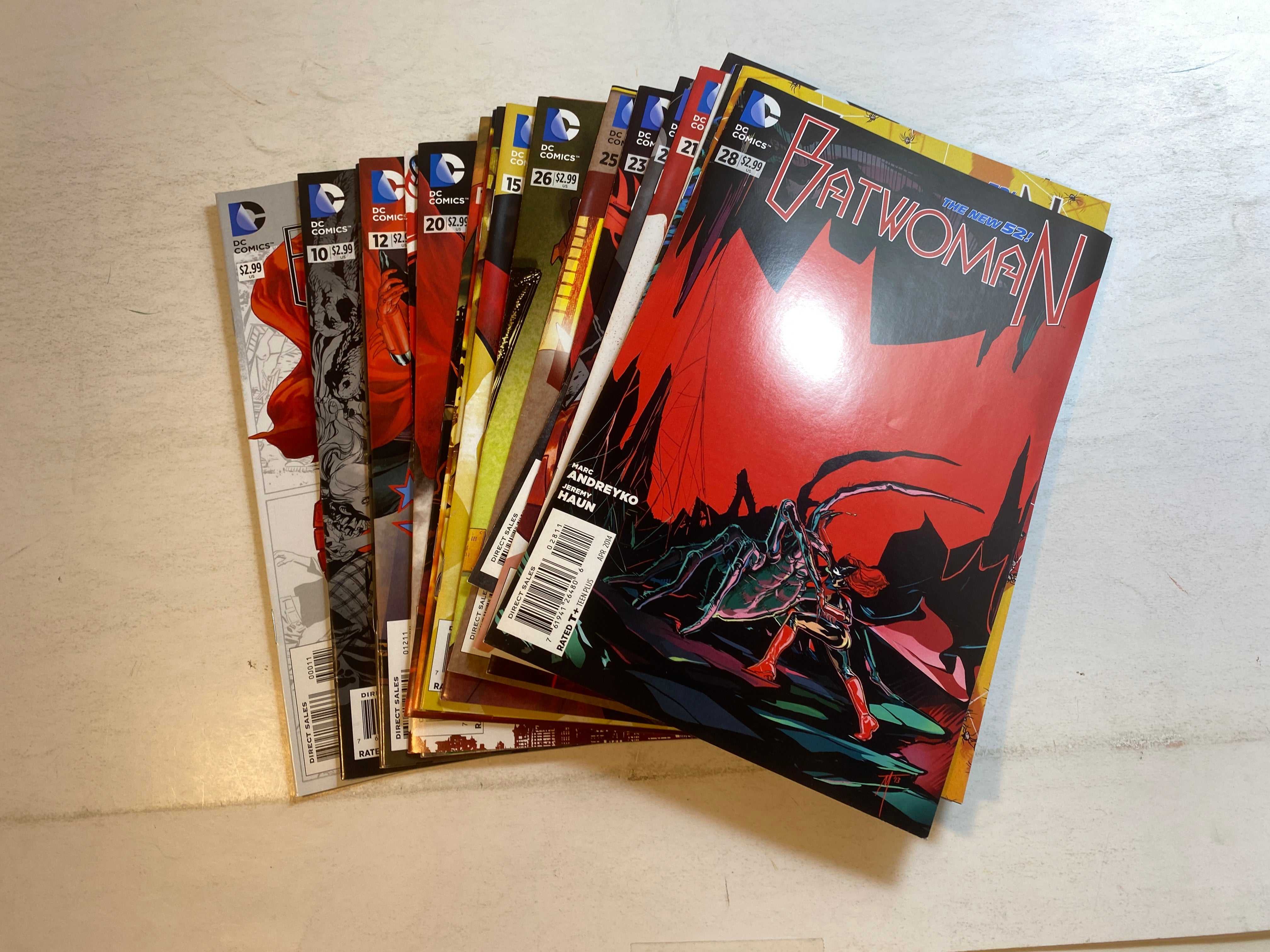 Lot of 22 Batwoman DC Comics 2012-2014