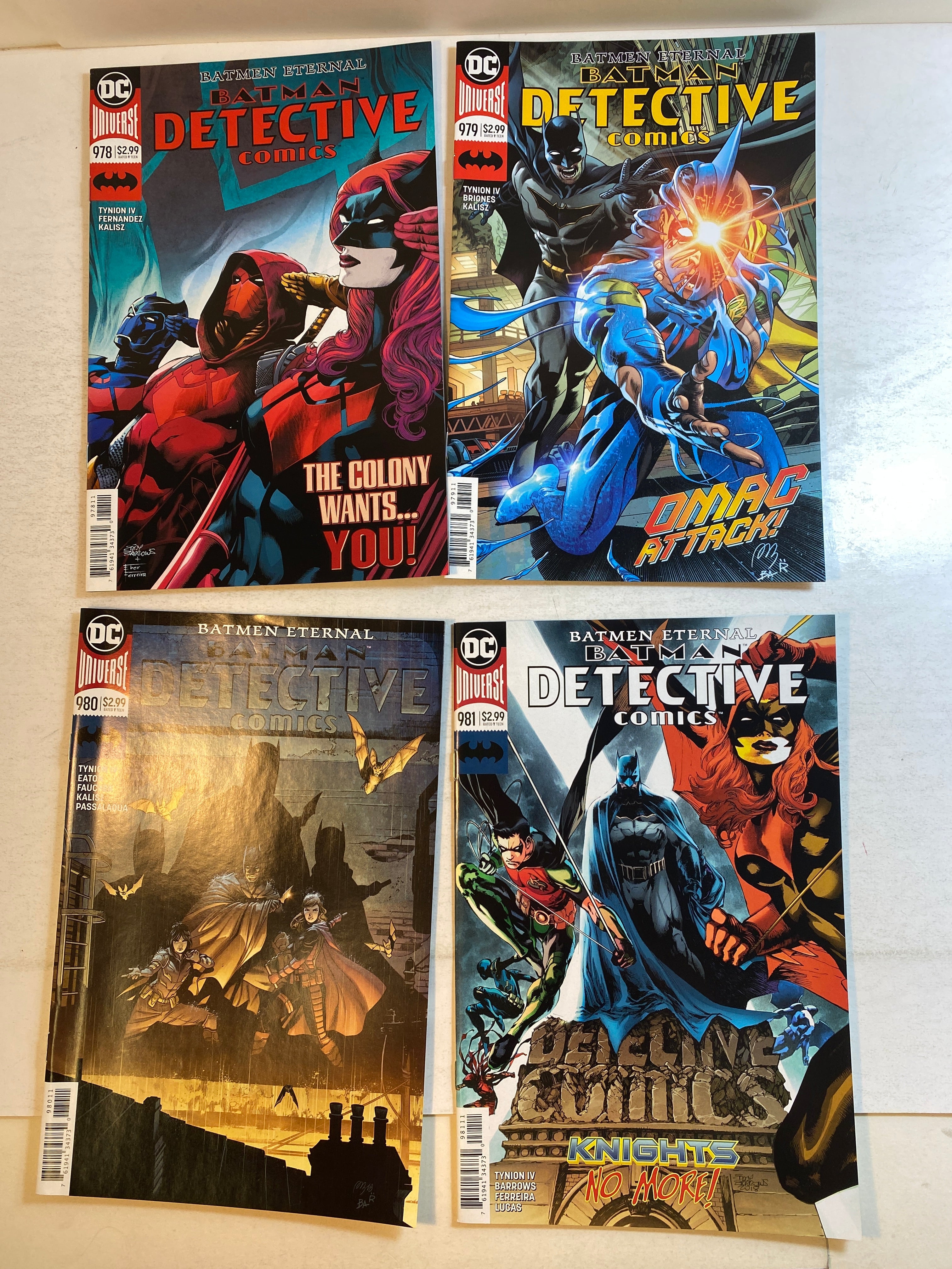Lot of 22 Detective Comics Batman DC 2017-2018