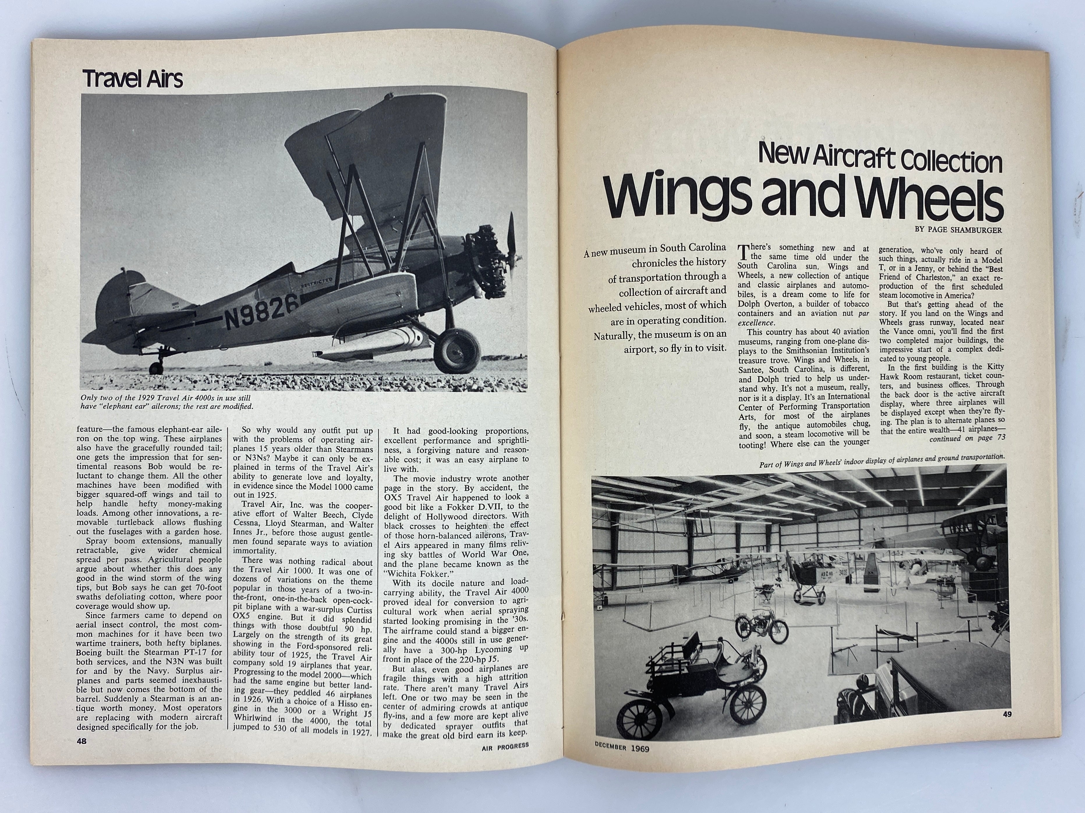 Lot of 22 Vintage Air Progress Magazines 1969-1970