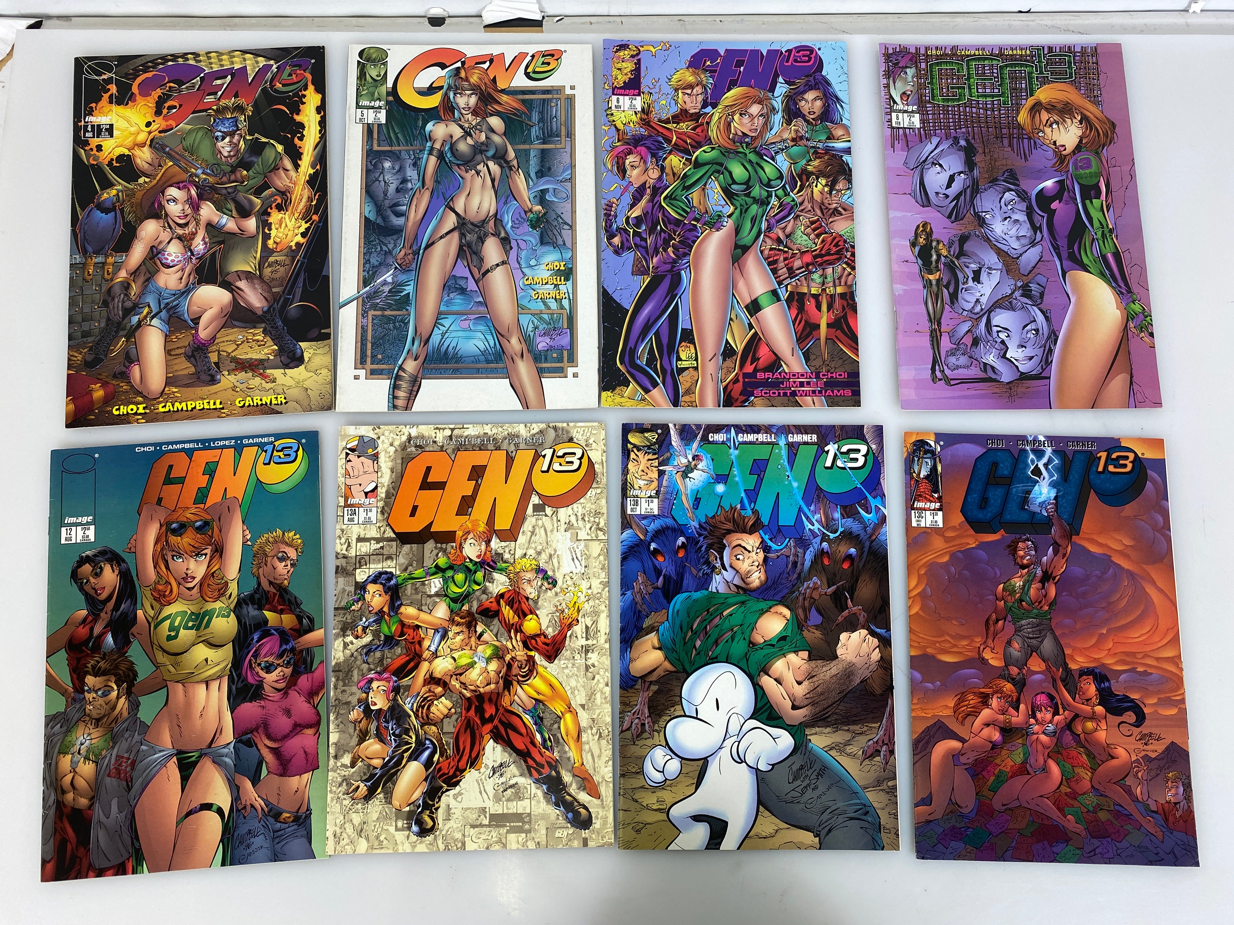 Lot of 23 Gen 13 Image Comics 1995-2000