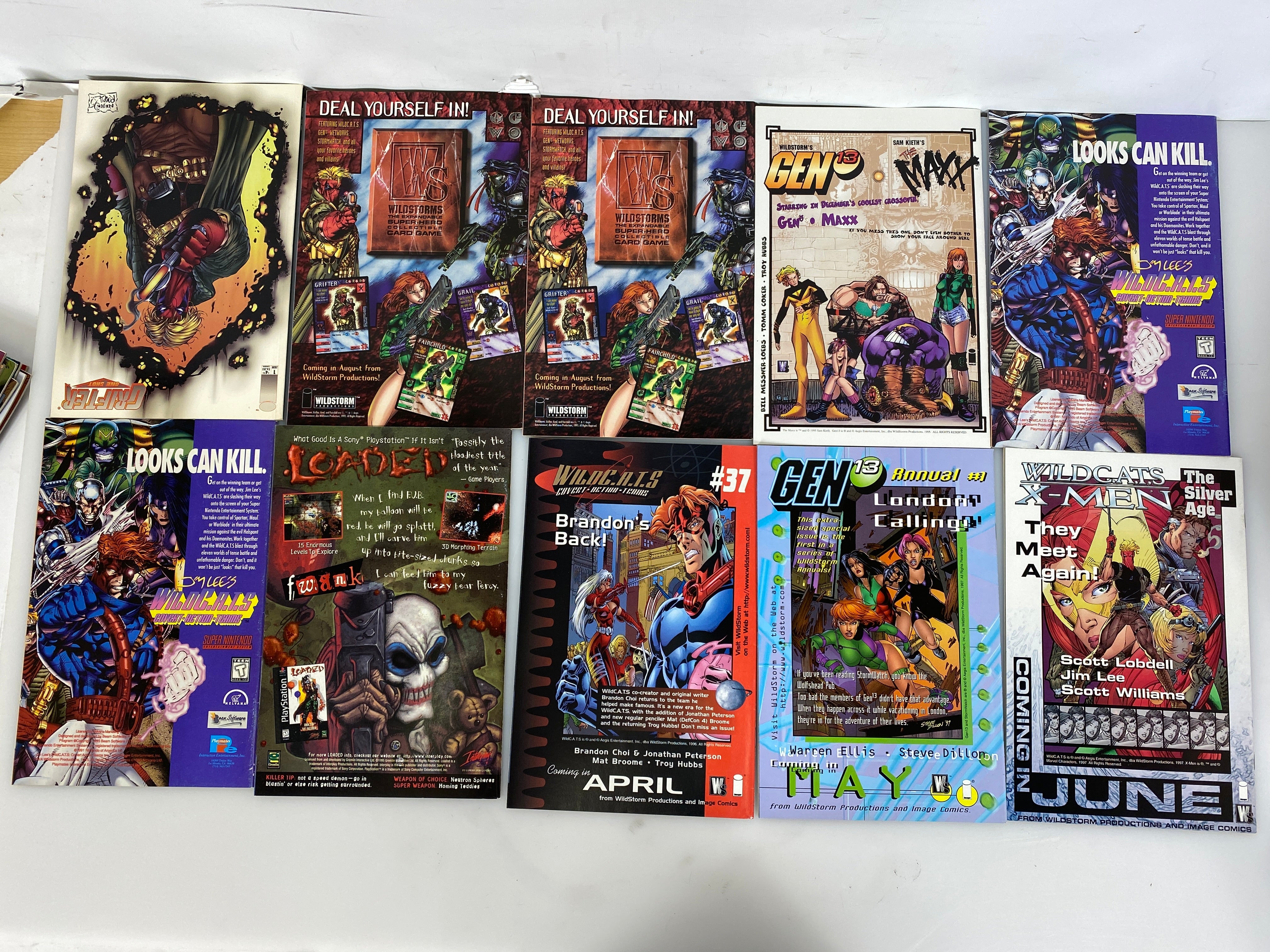 Lot of 23 Grifter Image Comics 1995-1996