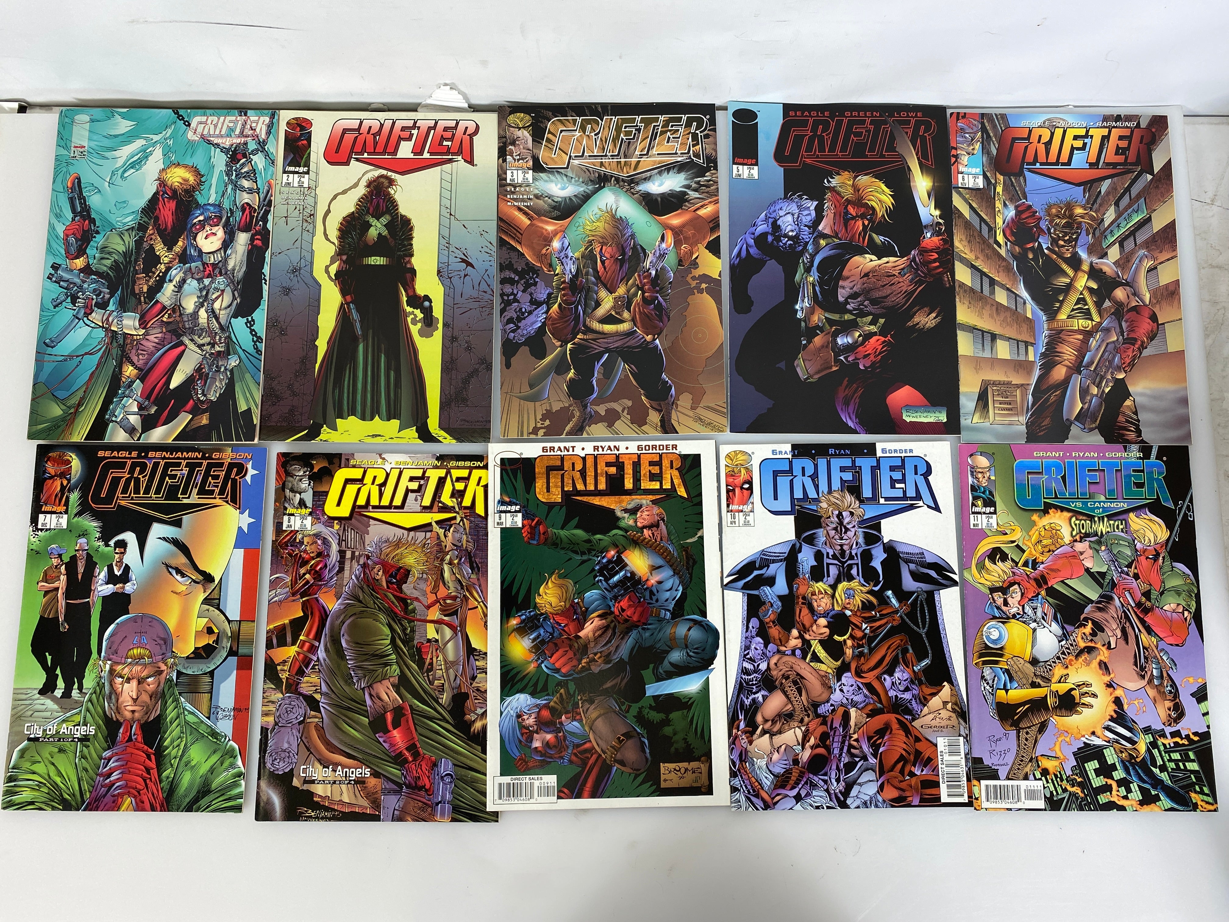 Lot of 23 Grifter Image Comics 1995-1996