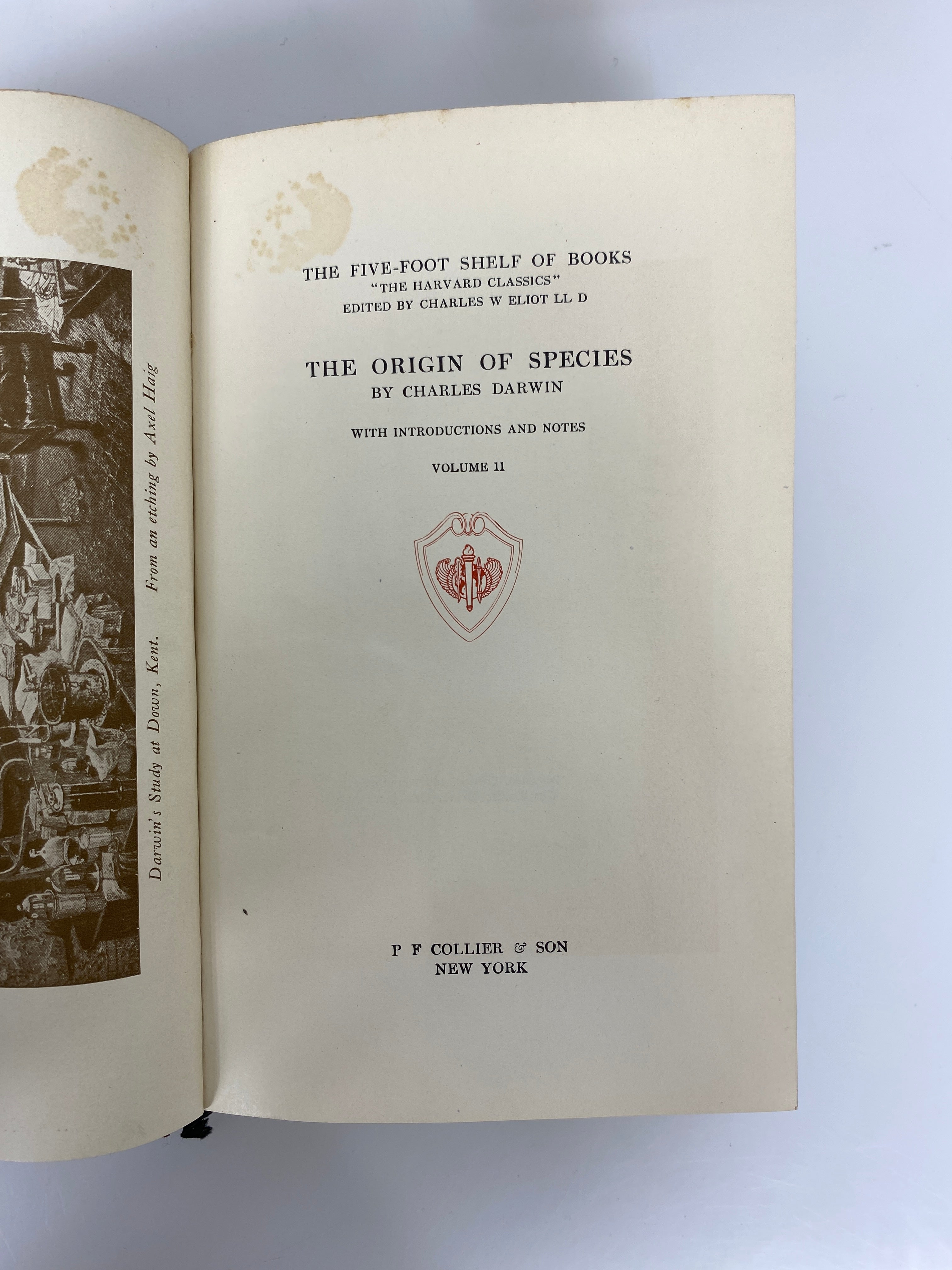 Lot of 23 Harvard Classics Five Foot Shelf of Books (7-29) 1909 Cloth HC