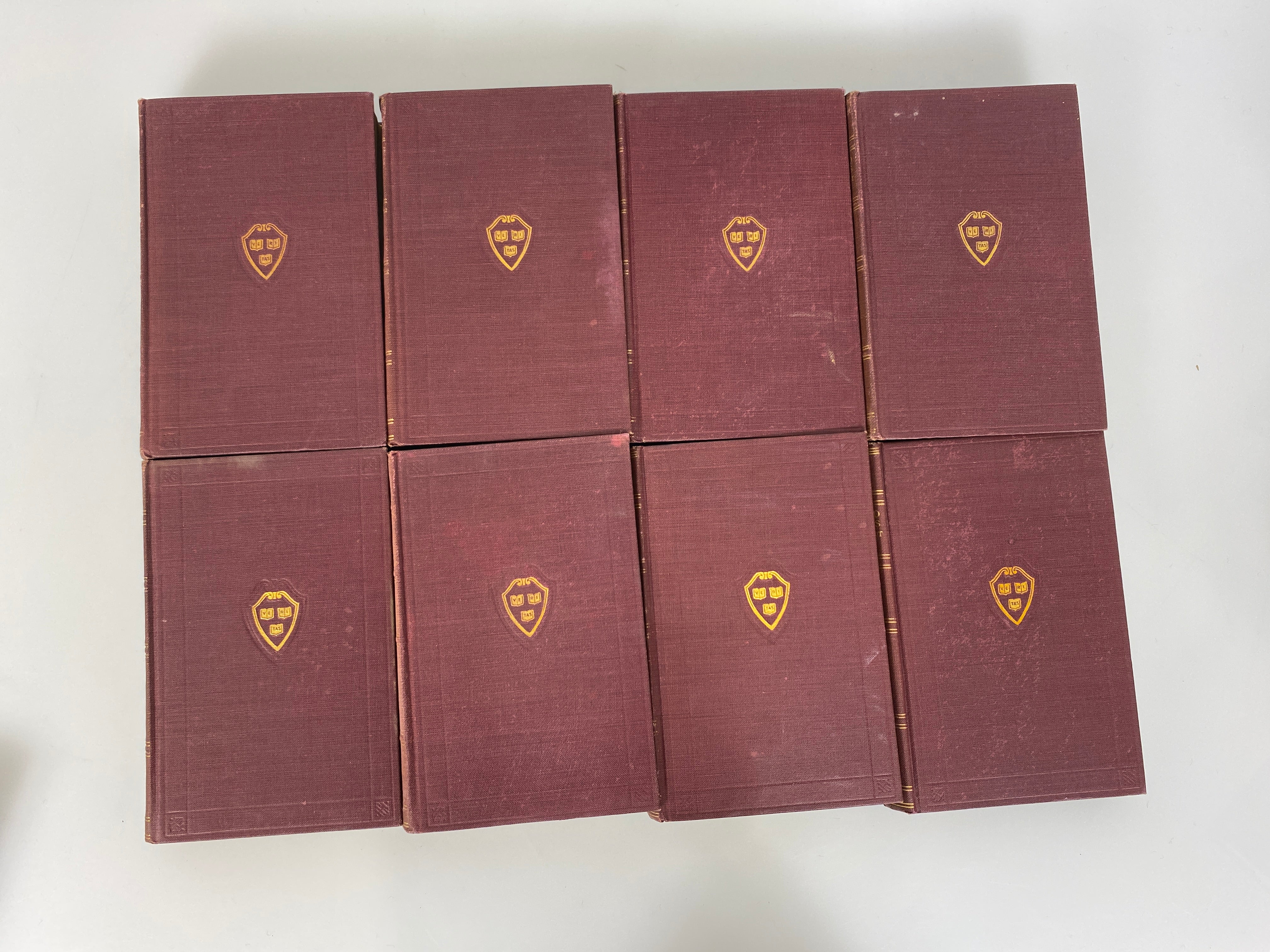 Lot of 23 Harvard Classics Five Foot Shelf of Books (7-29) 1909 Cloth HC