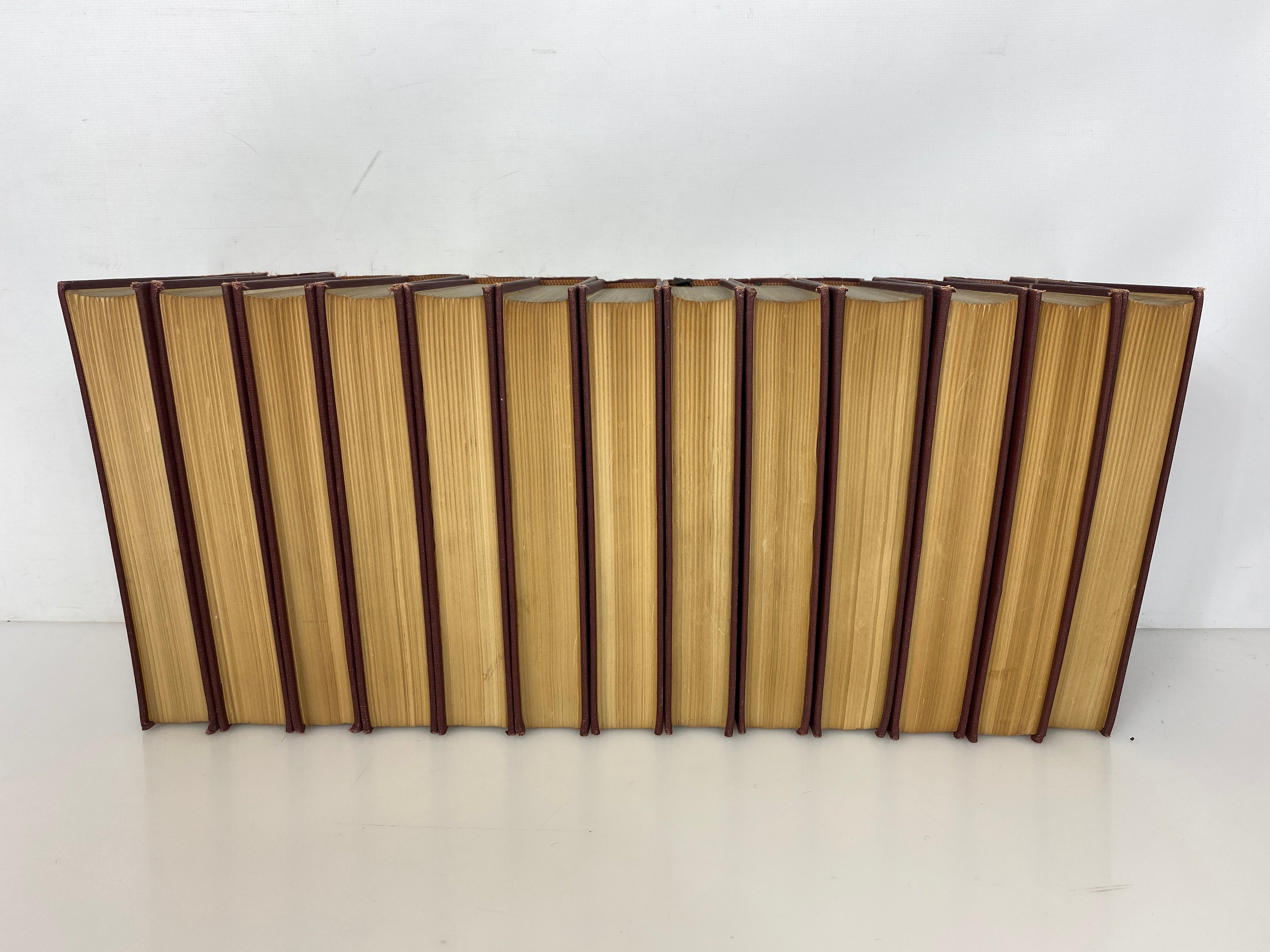 Lot of 23 Harvard Classics Five Foot Shelf of Books (7-29) 1909 Cloth HC