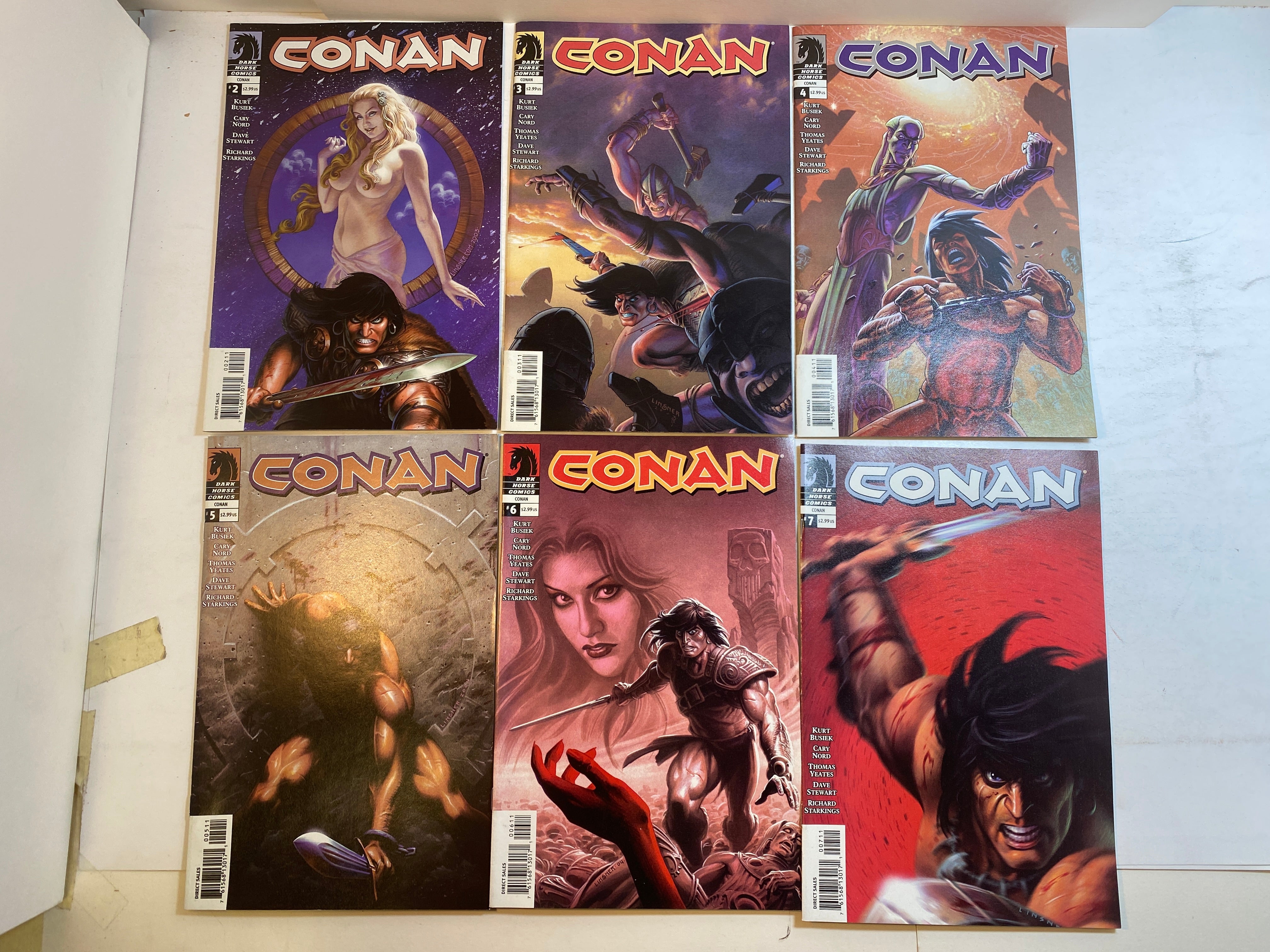 Lot of 24 Conan Dark Horse Comics 2004-2006