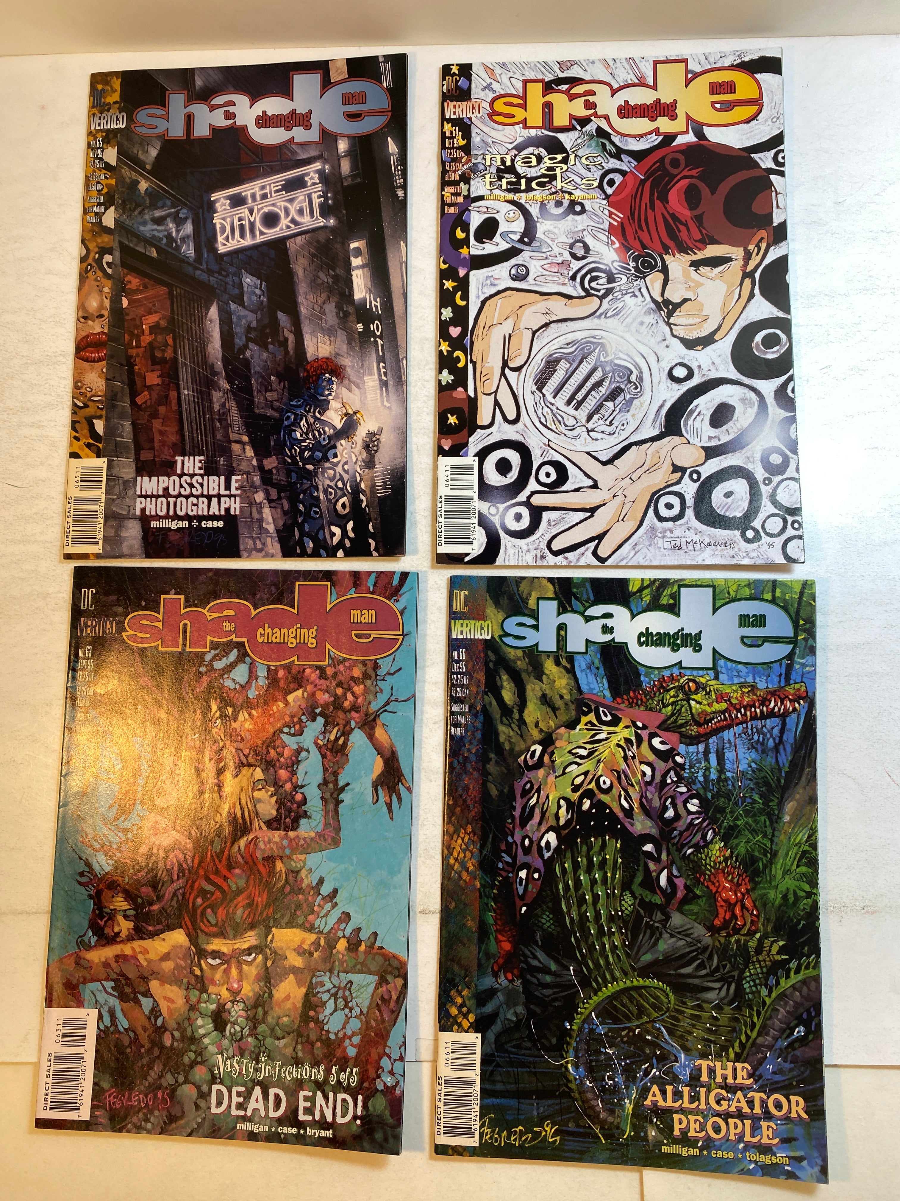 Lot of 25 Shade the Changing Man DC Vertigo Comics 1977-1996