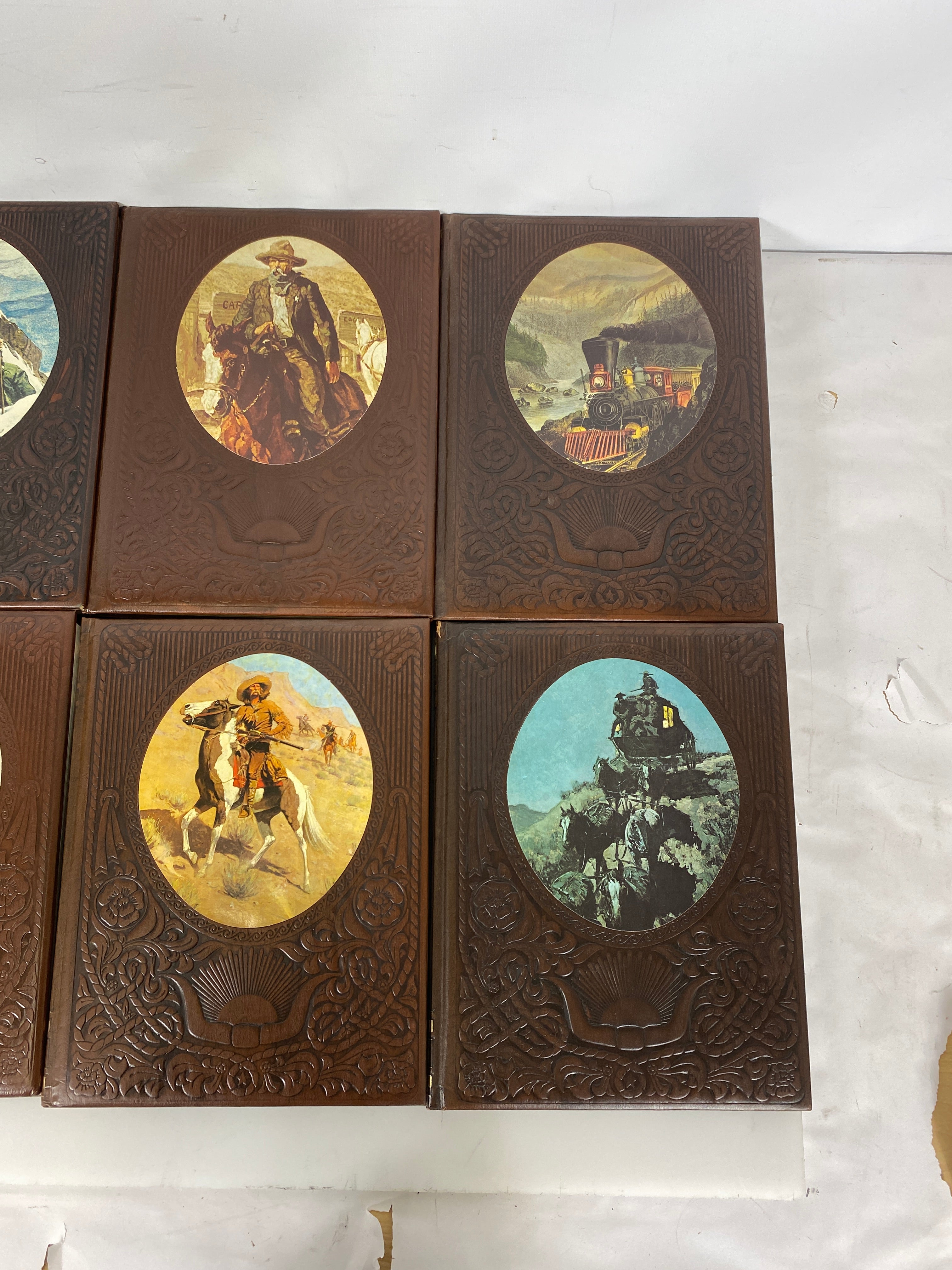 Lot of 26 The Old West Time Life 1970s HC