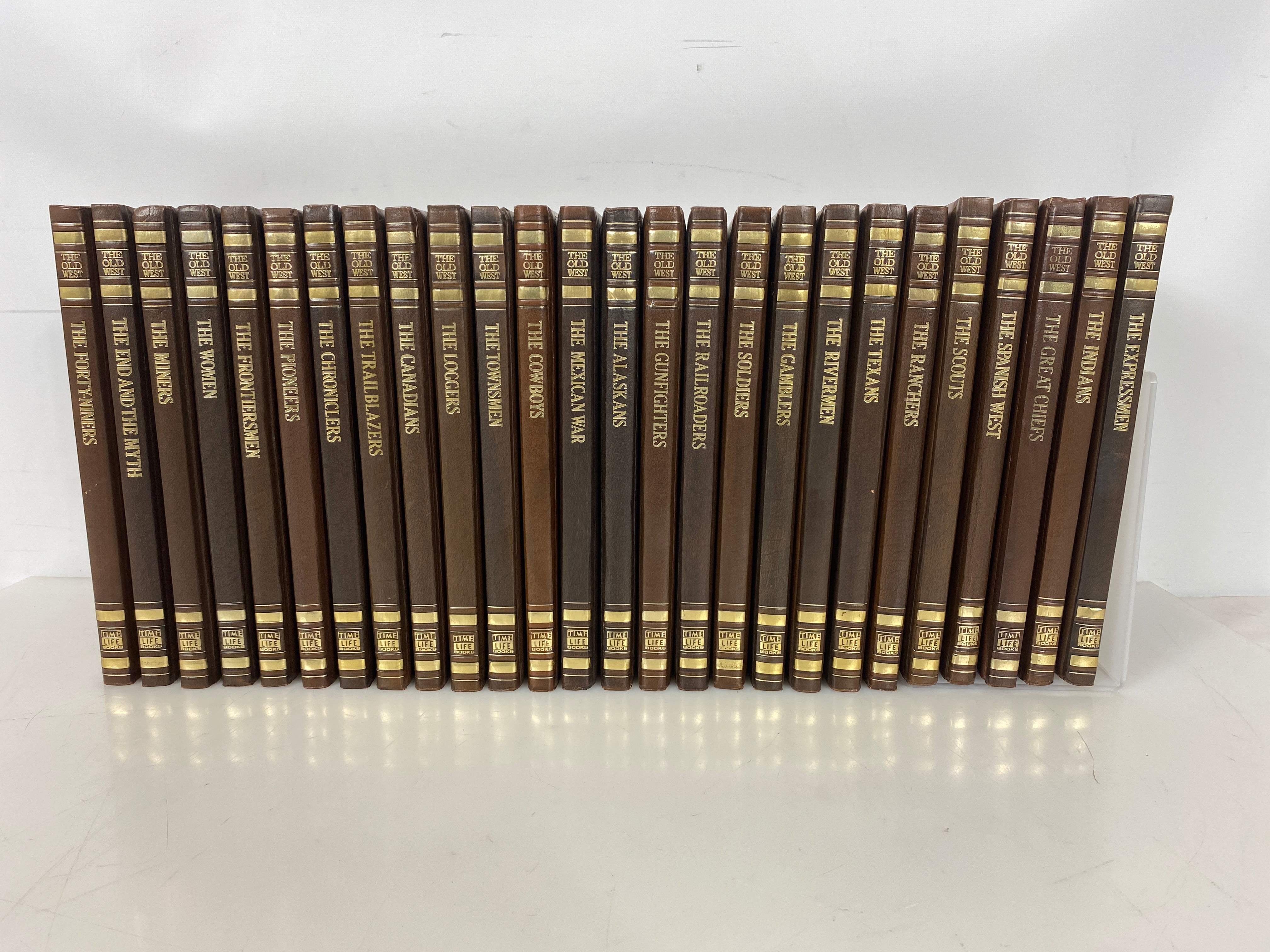 Lot of 26 The Old West Time Life 1970s HC