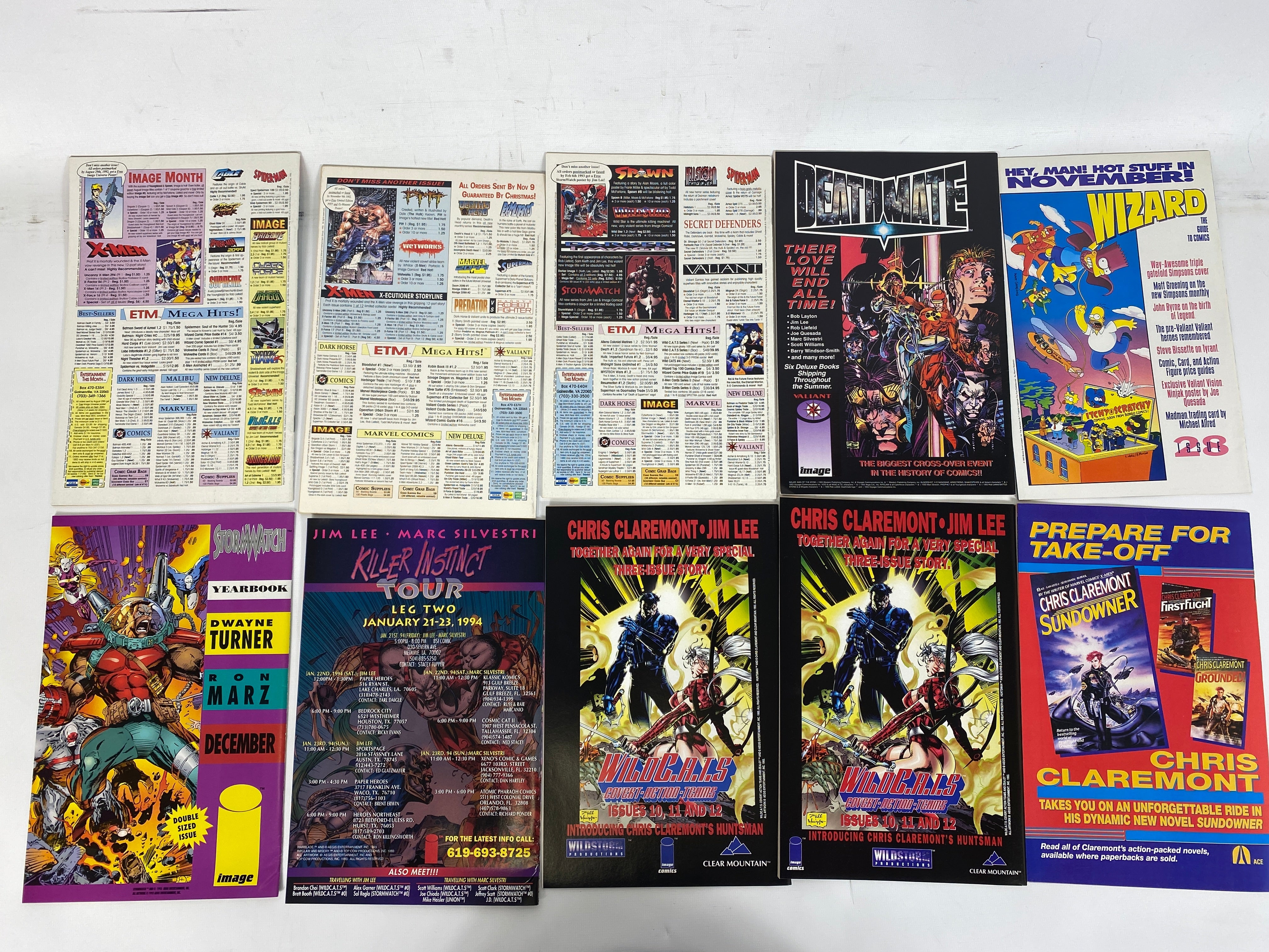 Lot of 26 WildCATS Image Comics 1992-1997