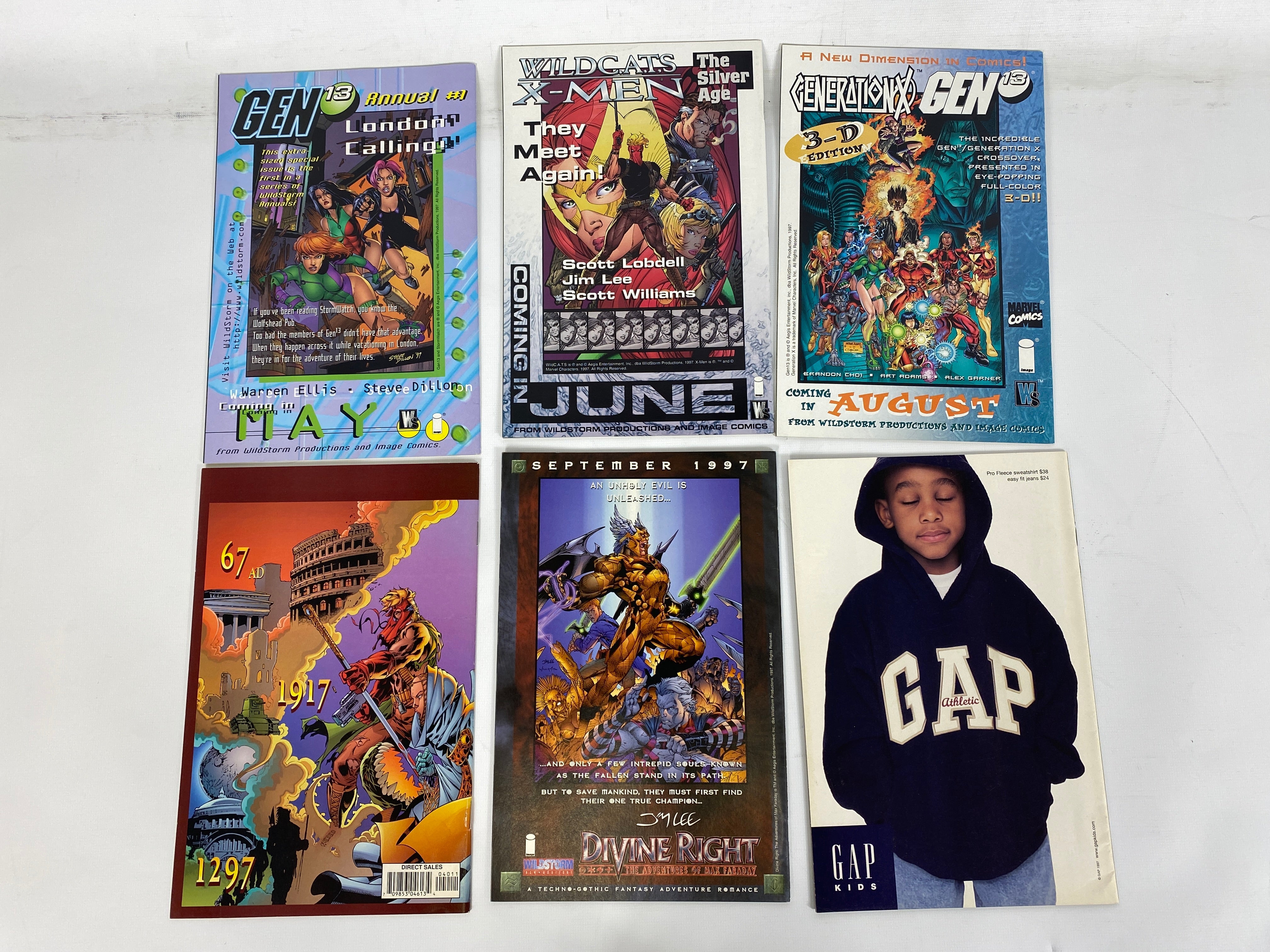 Lot of 26 WildCATS Image Comics 1992-1997