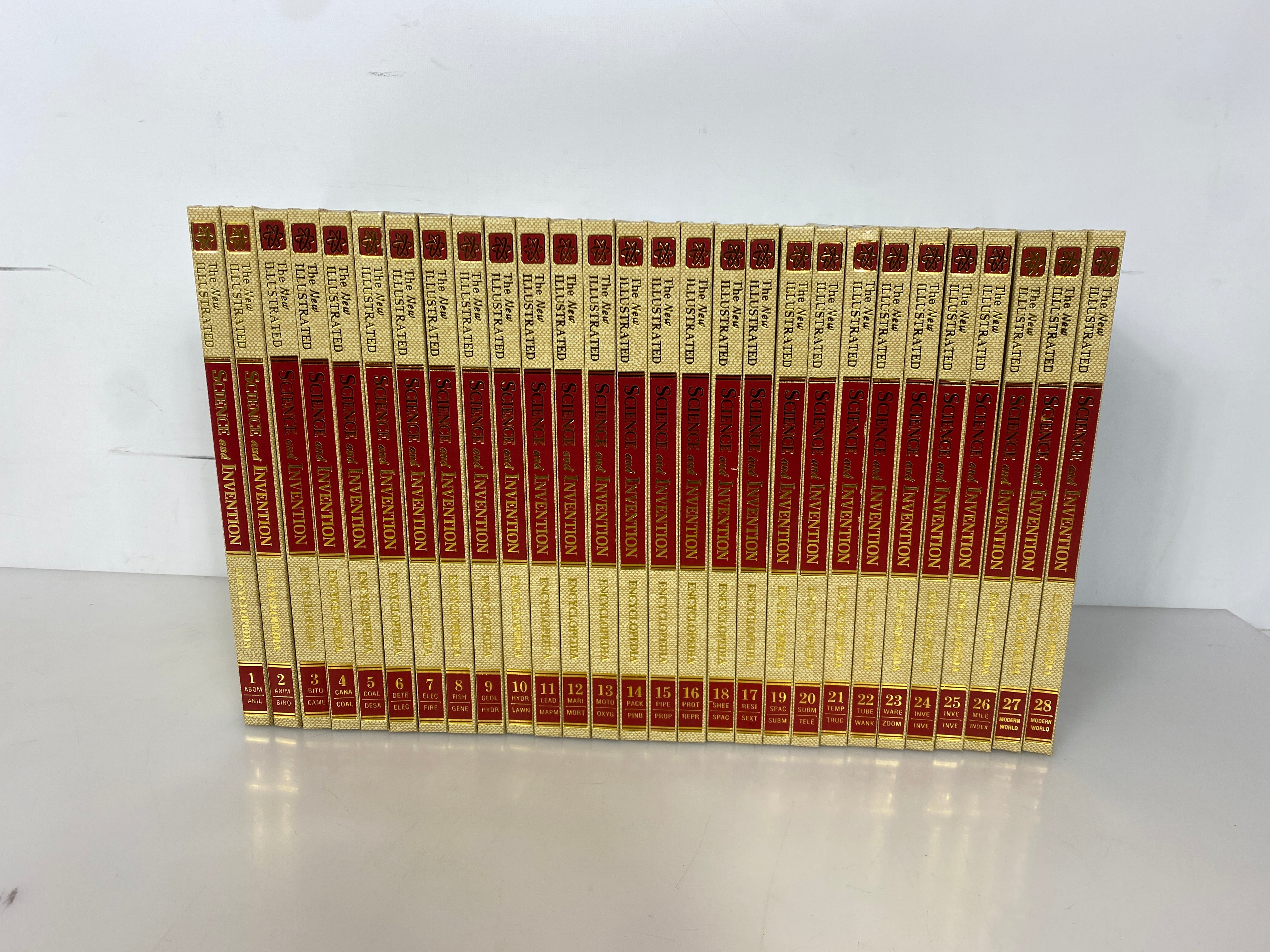 Lot of 28: The New Illustrated Science and Invention Encyclopedia 1989-93 HC