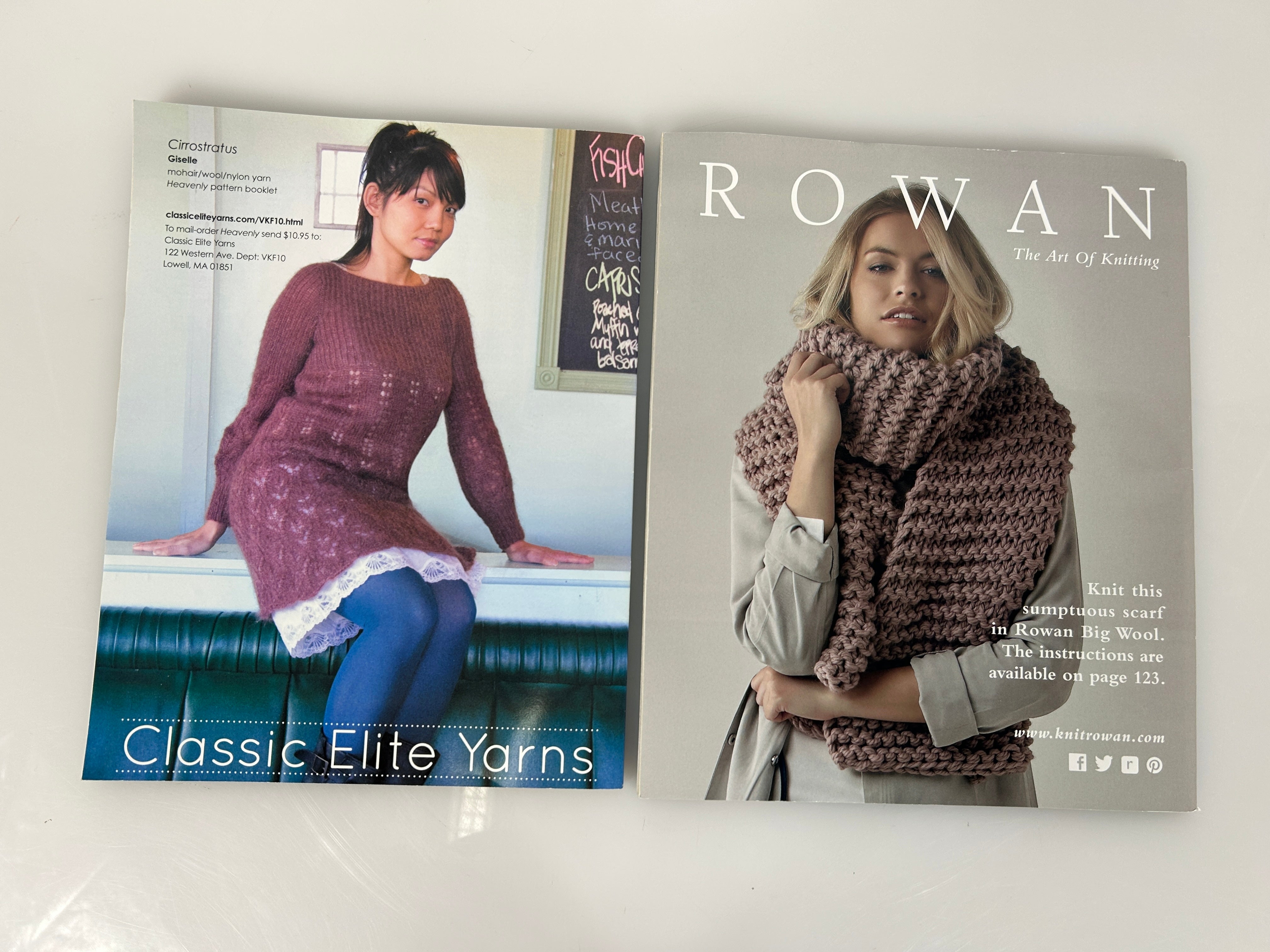 Lot of 2Vogue Knitting Fall Magazine 2010 & 2016