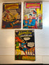 Lot of 3 Adventure Comics Superman DC 1958-1966