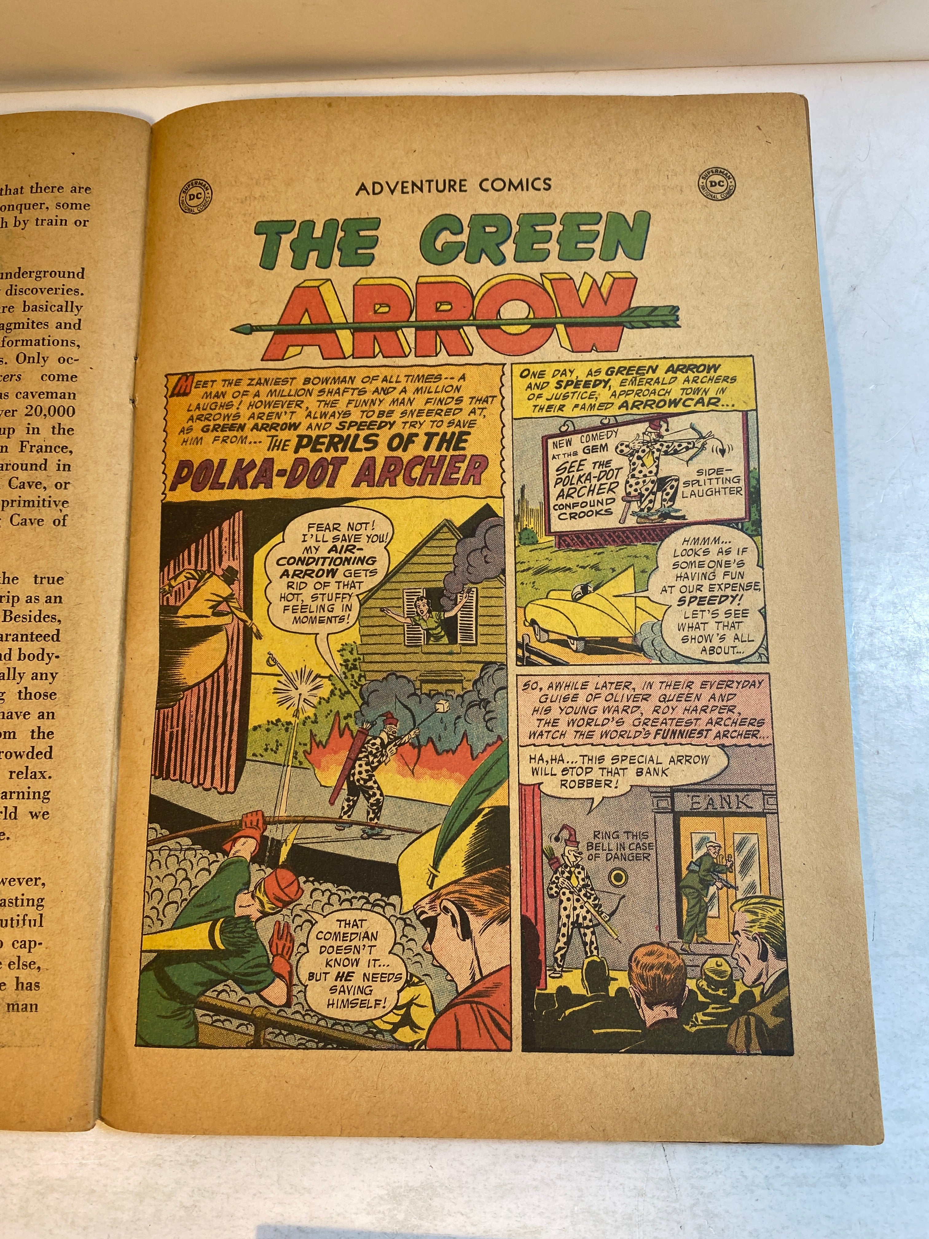 Lot of 3 Adventure Comics Superman DC 1958-1966