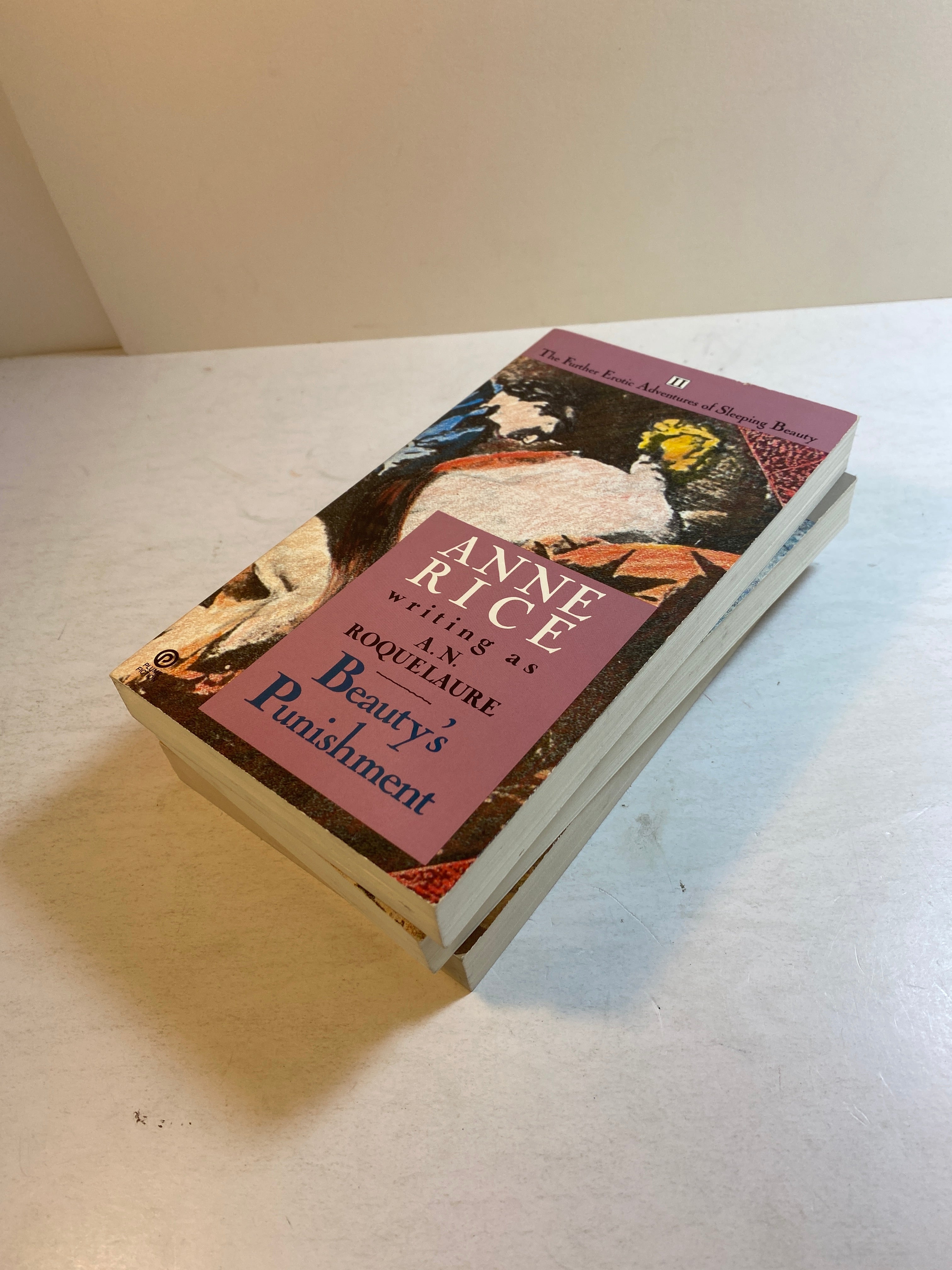 Lot of 3 Anne Rice Sleeping Beauty Books 1990