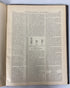 Lot of 3 Antique Bound Vols Architecture/Manufacturer & Builder Magazines