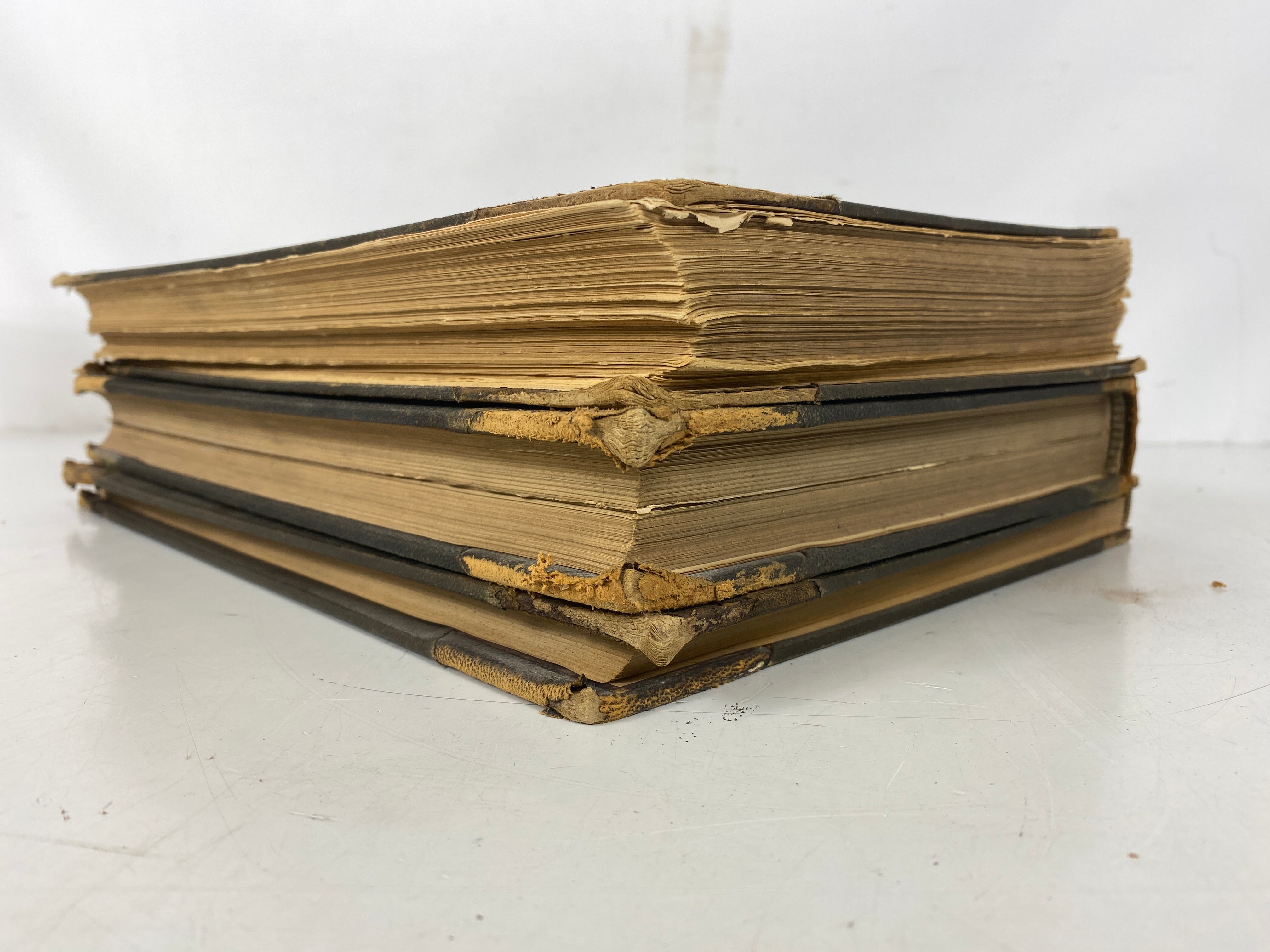 Lot of 3 Antique Bound Vols Architecture/Manufacturer & Builder Magazines
