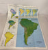 Lot of 3: Archaeology of South America/South America Nat Geo Maps 1972-1992