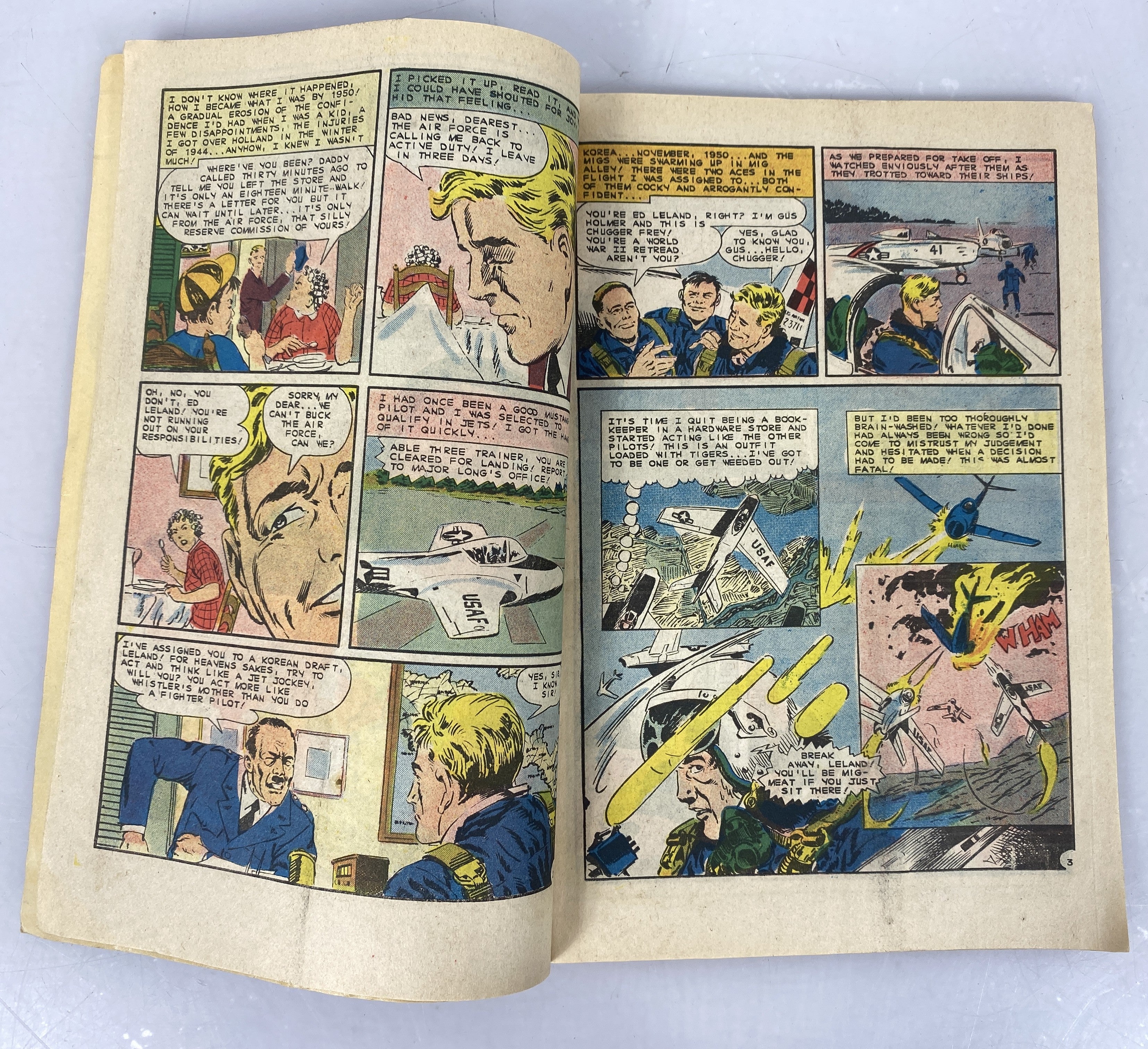 Lot of 3 Attack: Our Fighting Forces in Action 1980 Charlton Comics