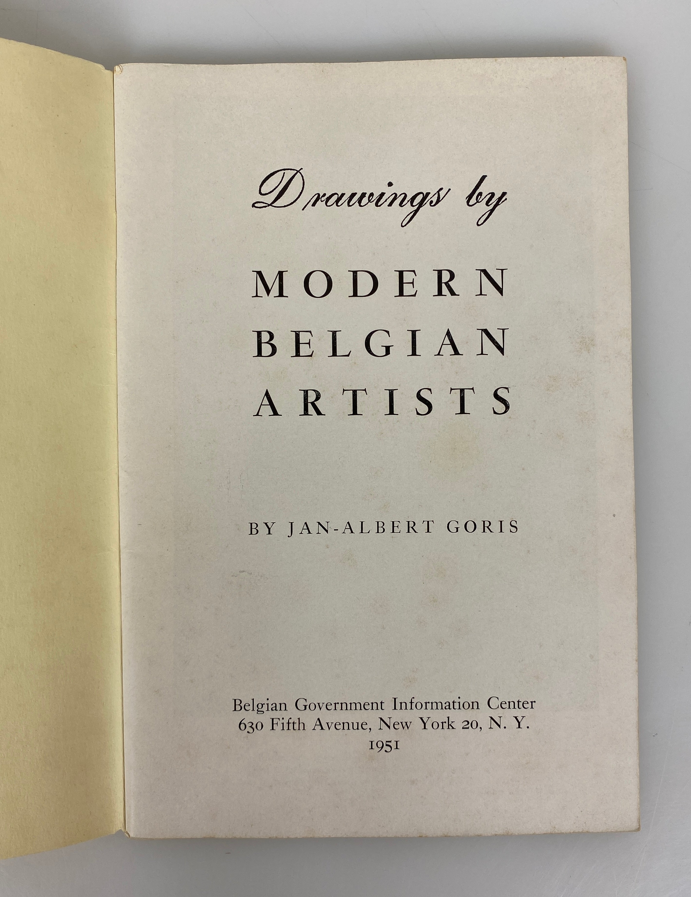 Lot of 3 Belgian Art: Flemish Cities/Drawings/Etchers & Copper Engravers 1951-69