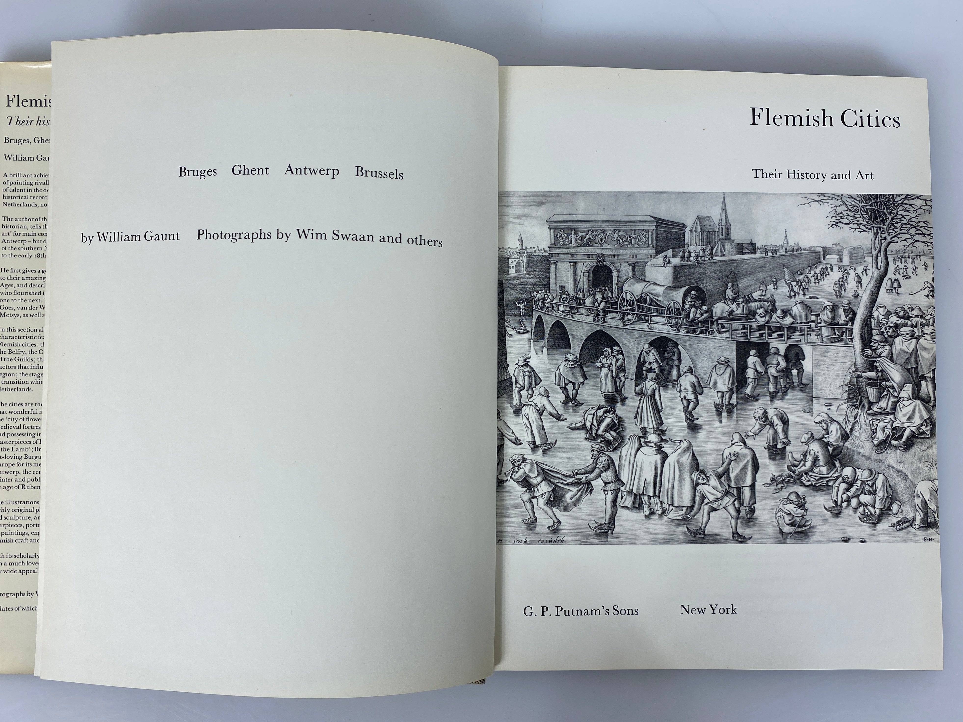 Lot of 3 Belgian Art: Flemish Cities/Drawings/Etchers & Copper Engravers 1951-69