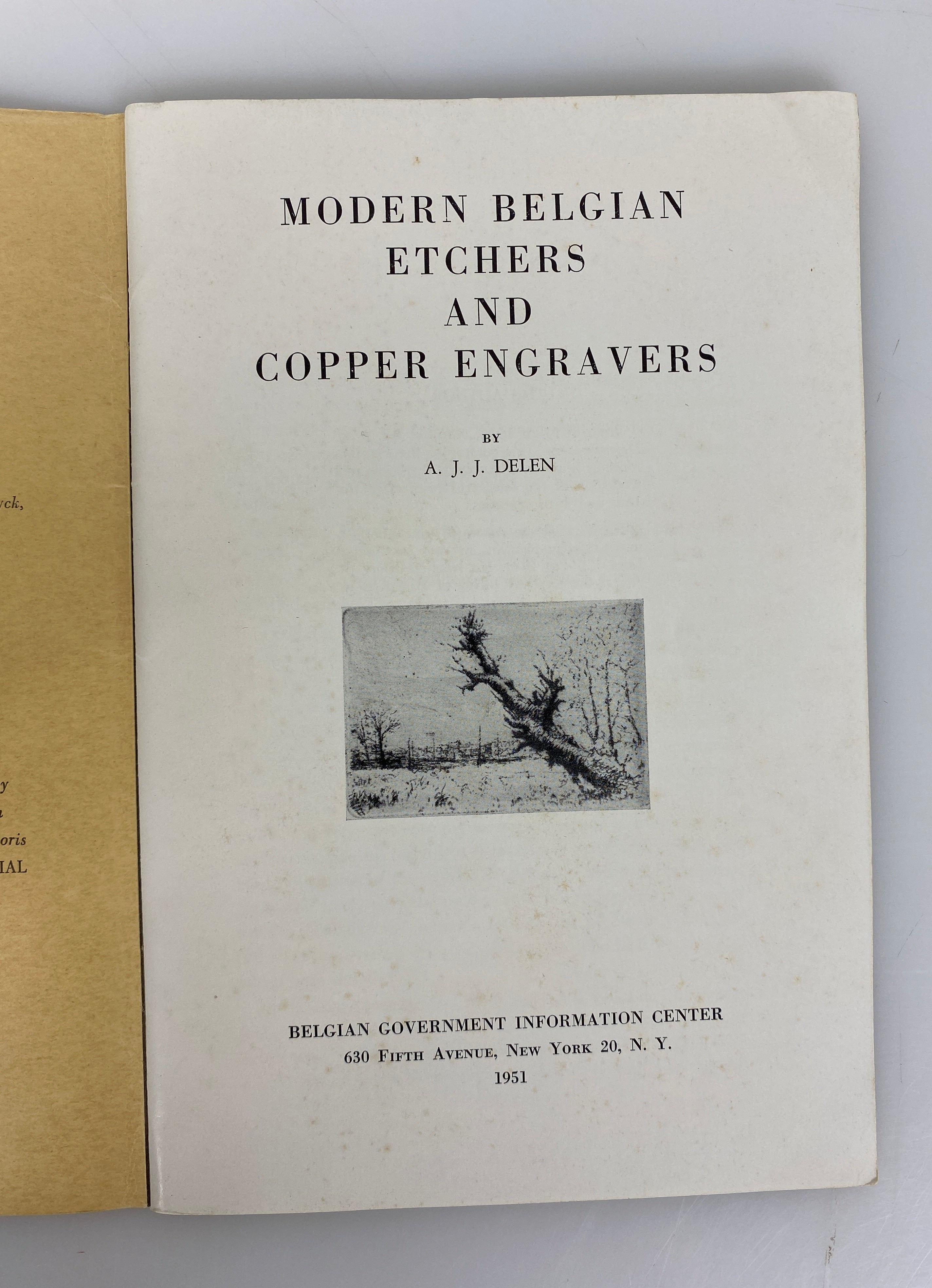 Lot of 3 Belgian Art: Flemish Cities/Drawings/Etchers & Copper Engravers 1951-69