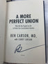 Lot of 3 Ben Carson Books *Signed* 1992-2015