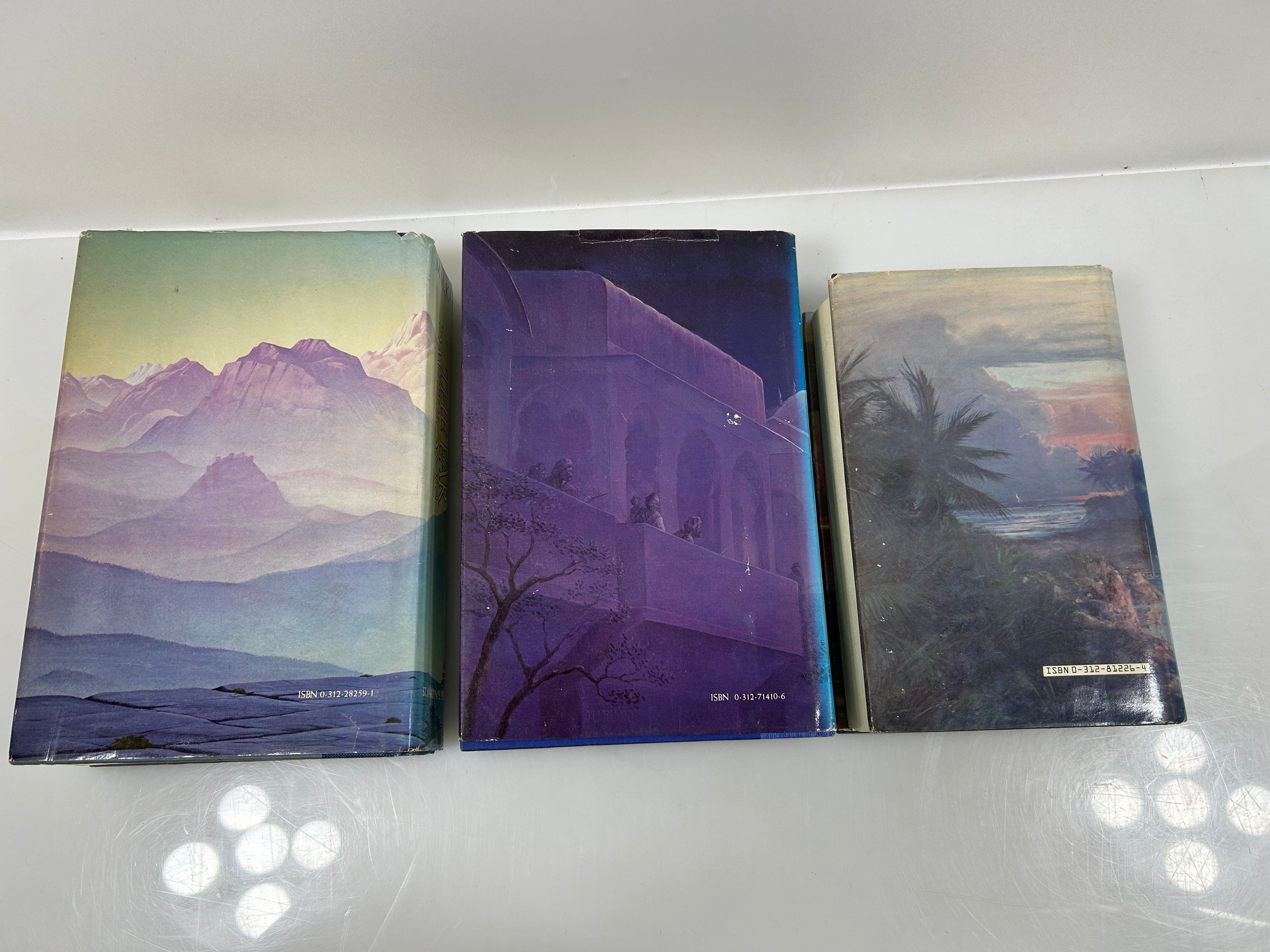Lot of 3 by M M Kaye: Trade Wind, Shadow of the Moon, The Far Pavilions HCDJ BCE