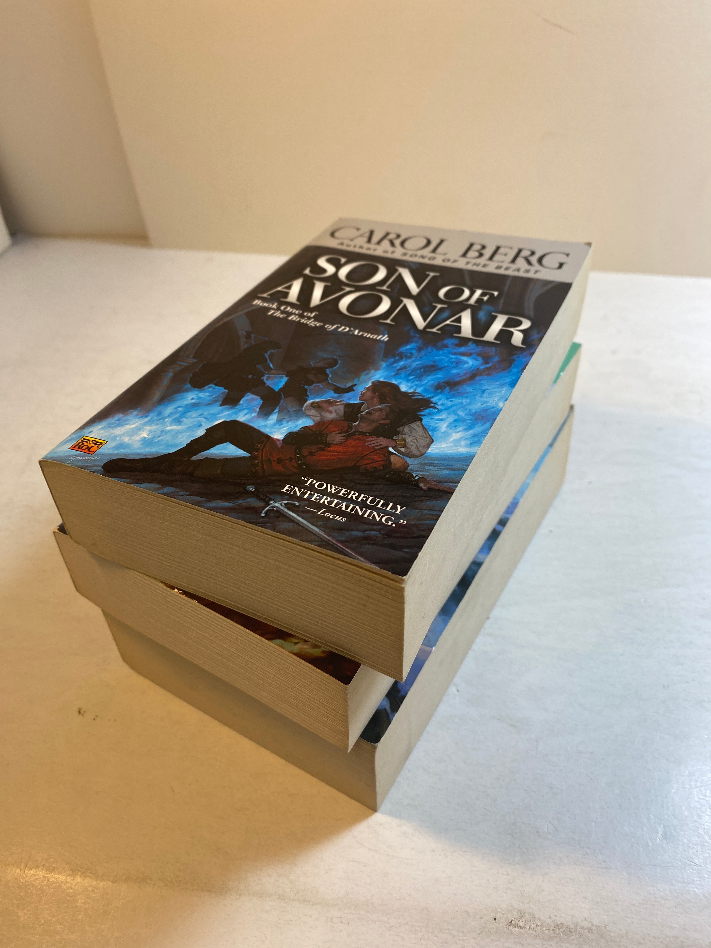 Lot of 3 Carol Berg paperbacks Bridge of D'Arnath Series 2004-2005