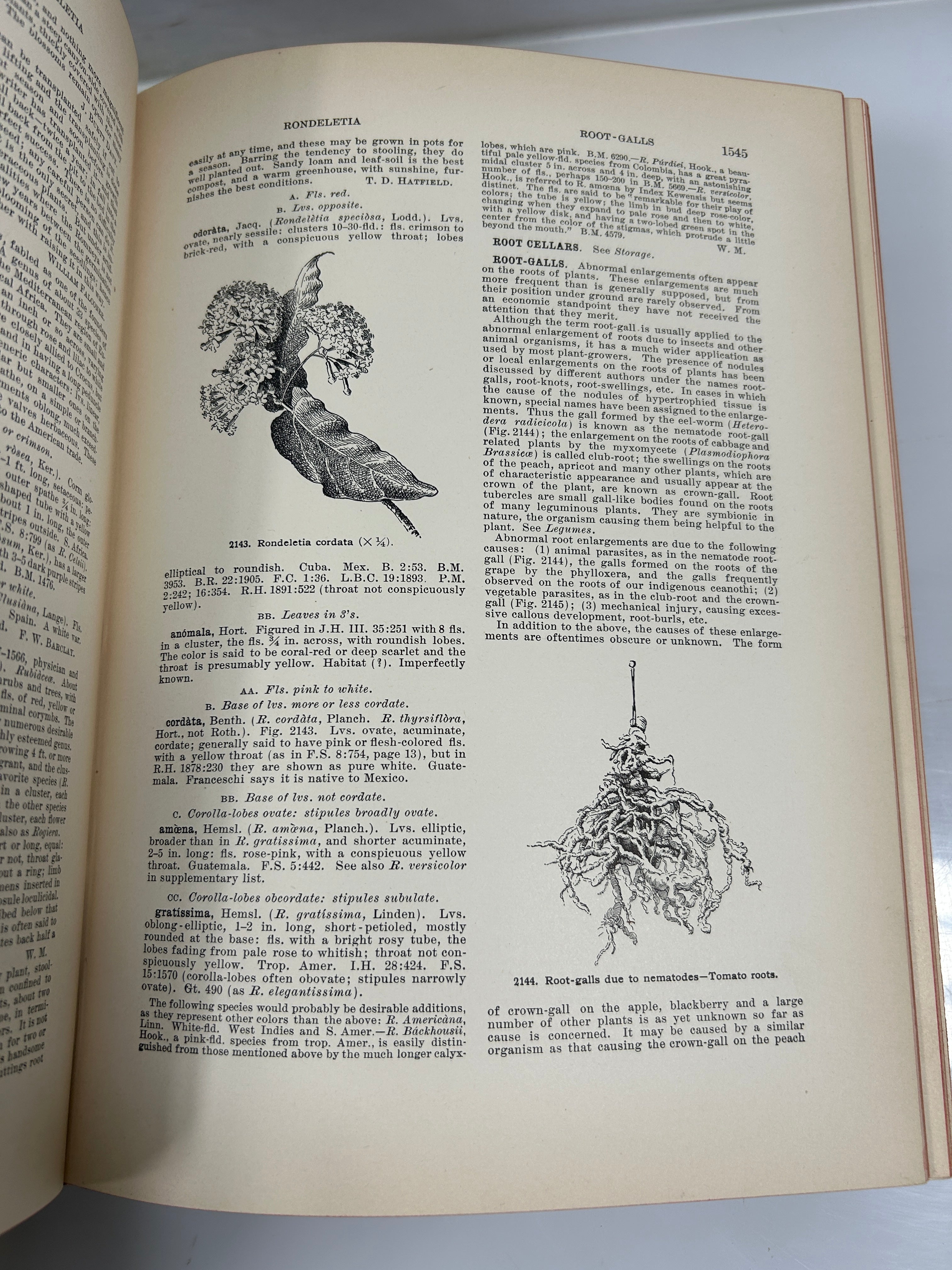 Lot of 3: Cyclopedia of American Horticulture E-M, N-Q, R-Z Bailey HC 1910