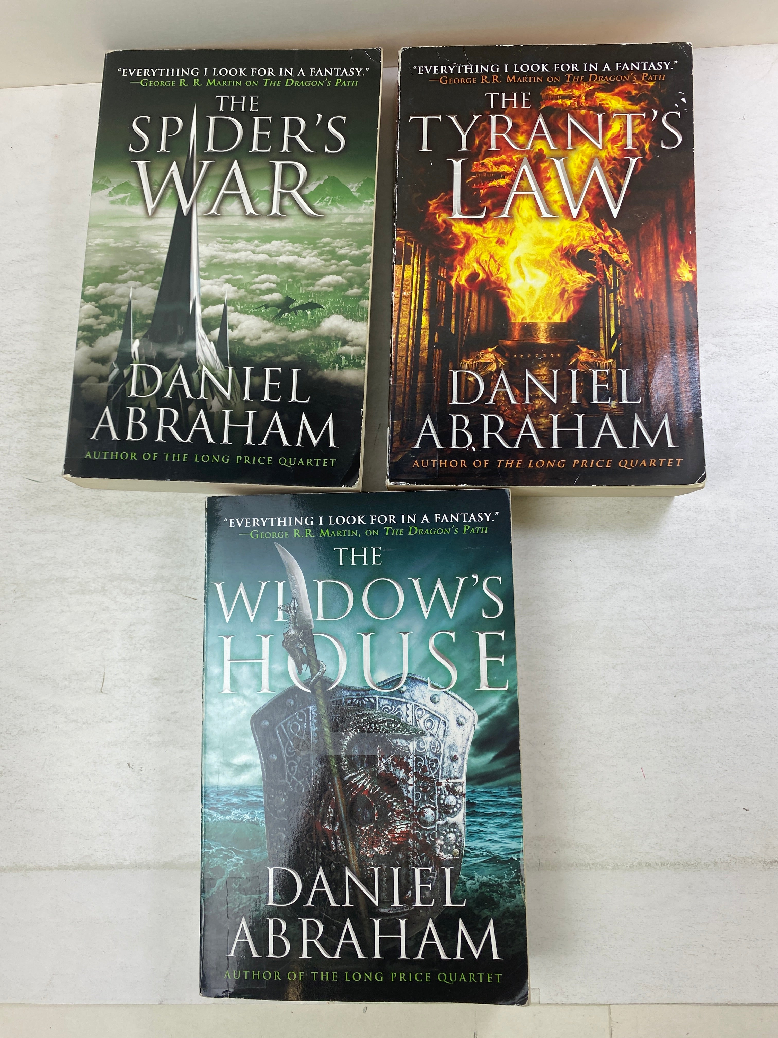 Lot of 3 Dagger Coin Books Daniel Abraham SC 2013-2016