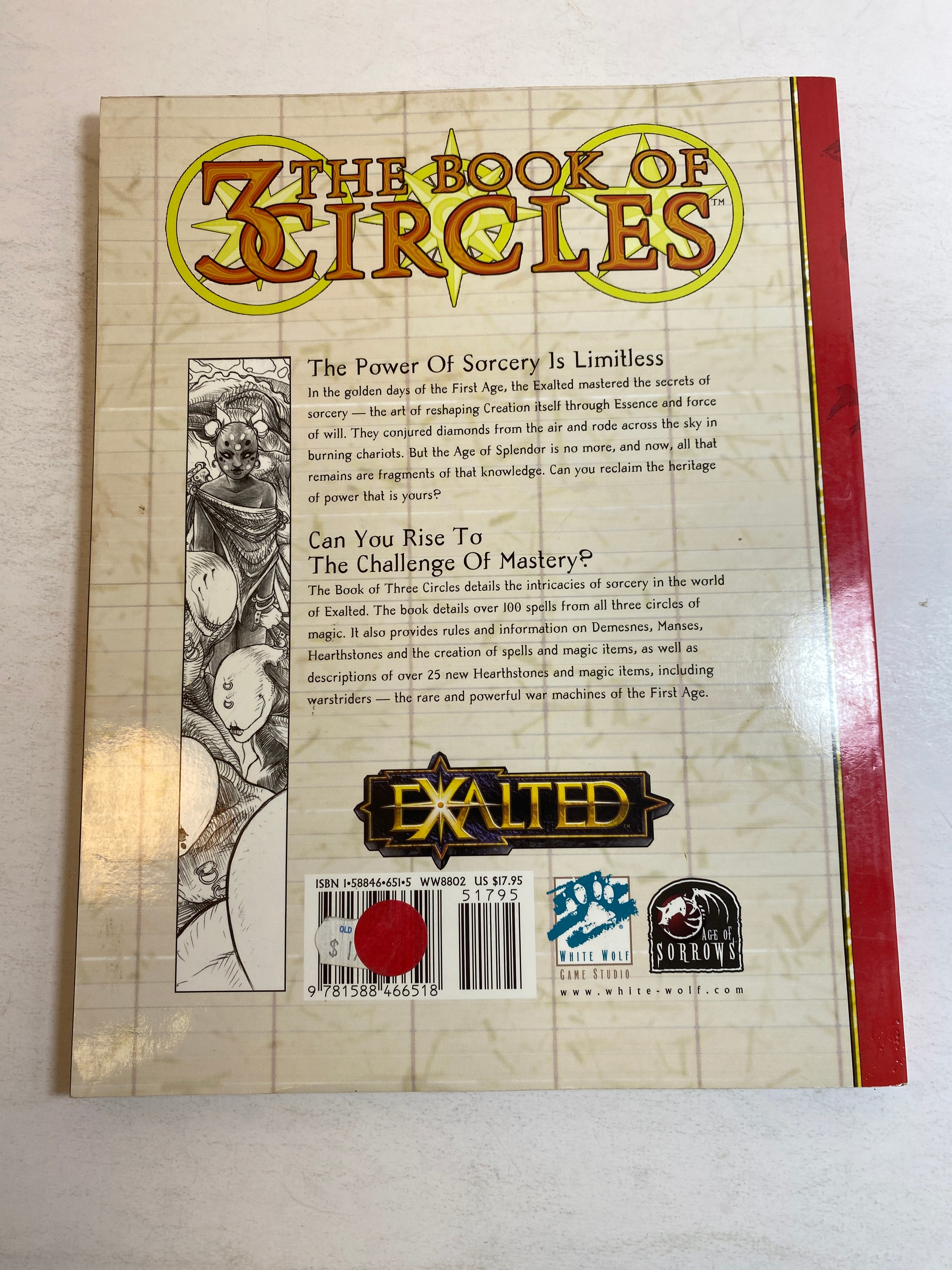 Lot of 3 Exalted RPG Sourcebooks White Wolf 2001