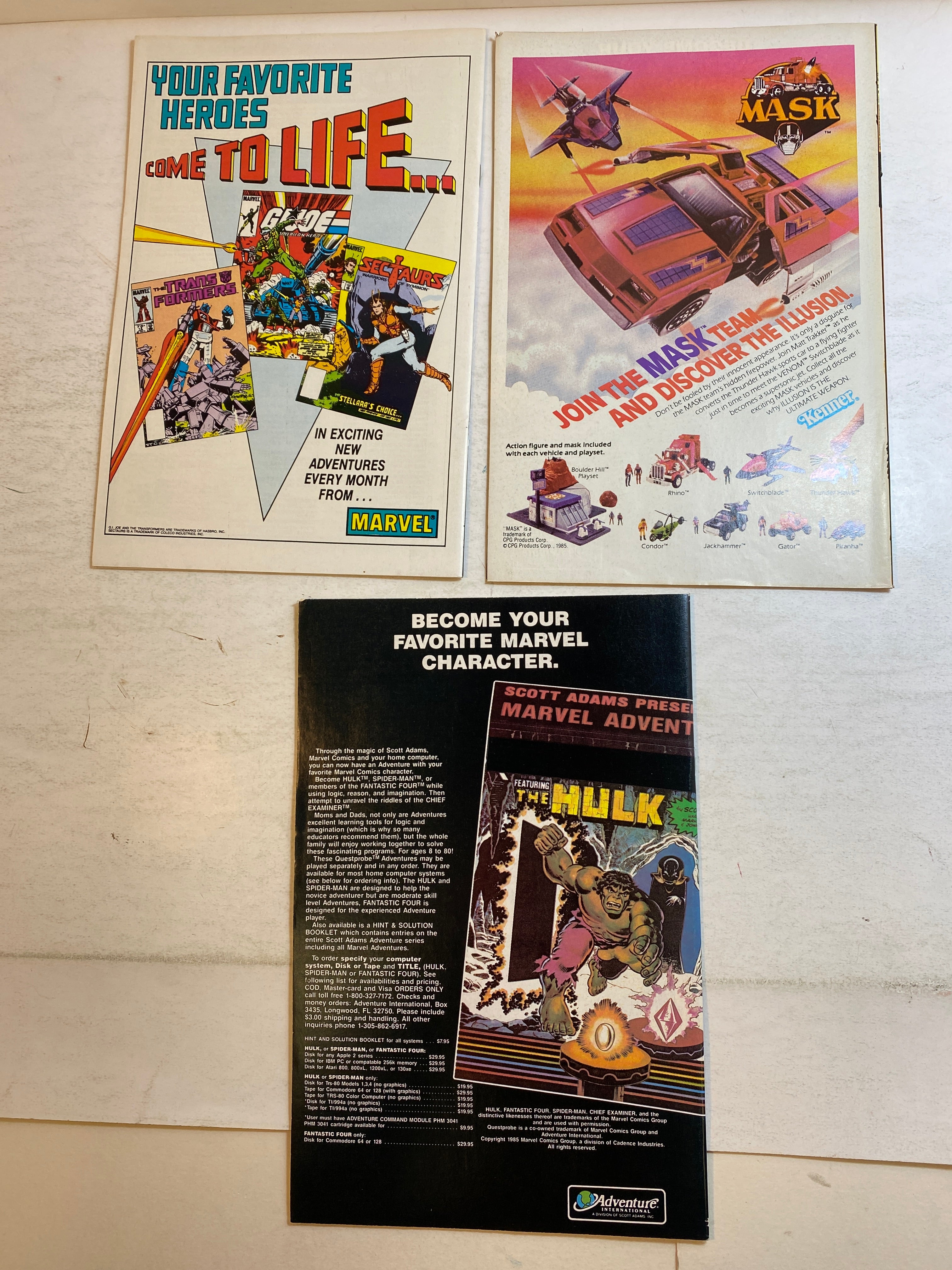 Lot of 3 Firestar Marvel Comics 1985-1986