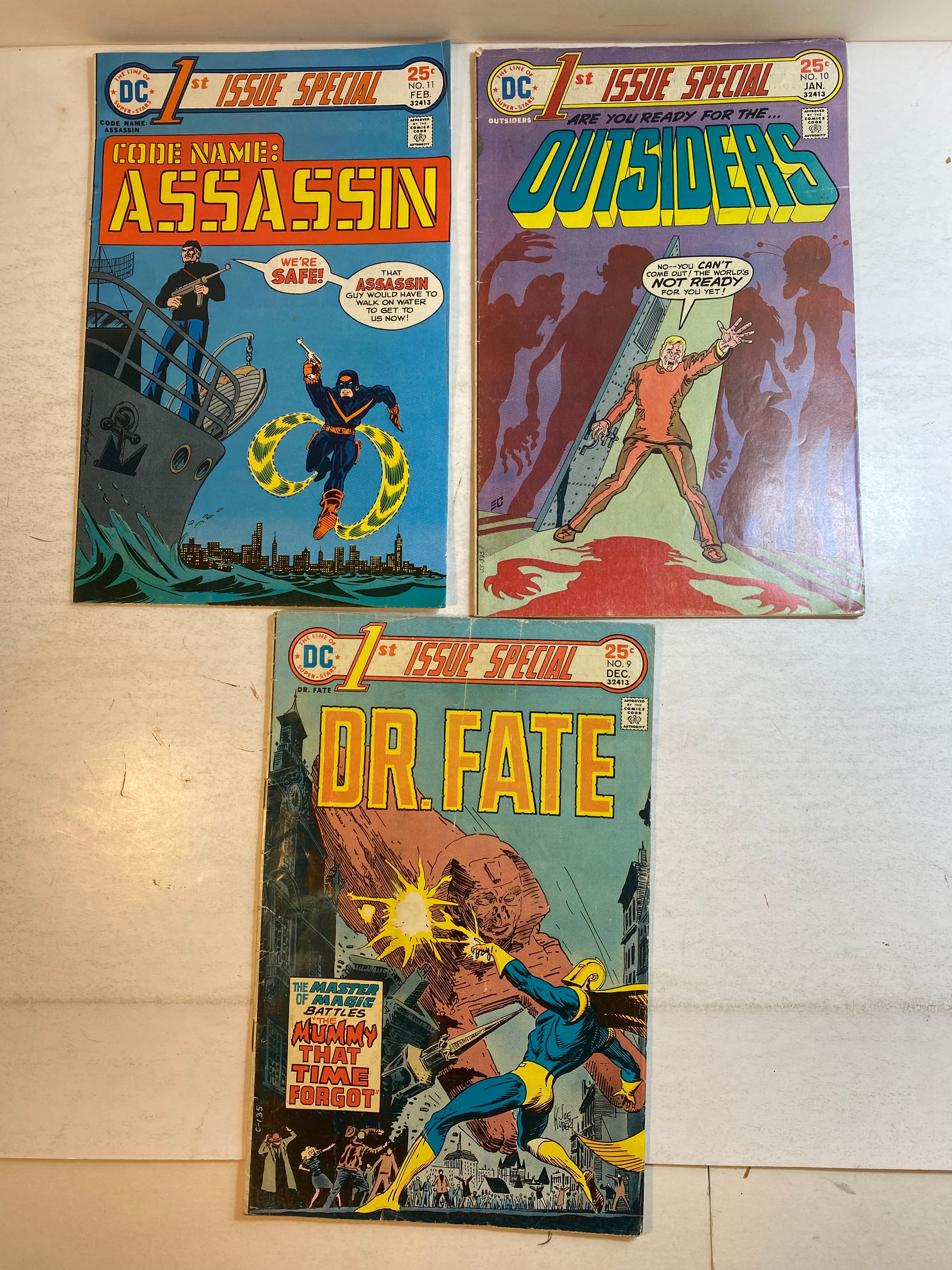 Lot of 3 First Issue Special DC 1975