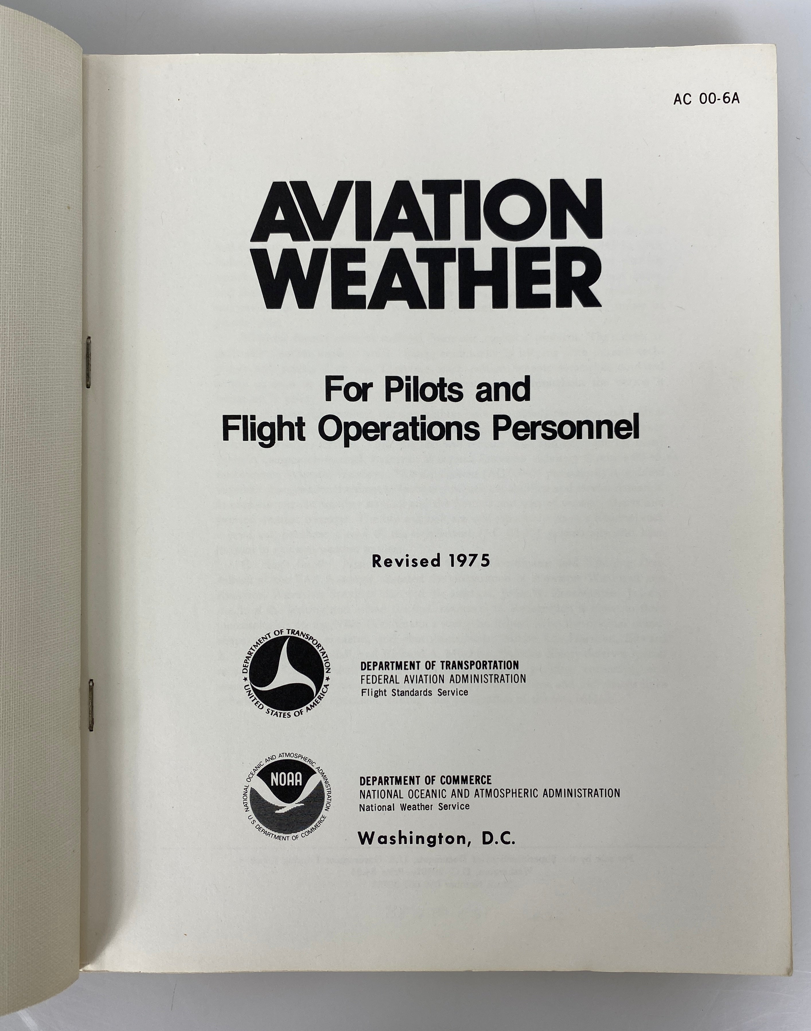 Lot of 3: Flight Training Handbook/Aviation Weather/Instructor's Handbook SC