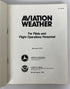 Lot of 3: Flight Training Handbook/Aviation Weather/Instructor's Handbook SC