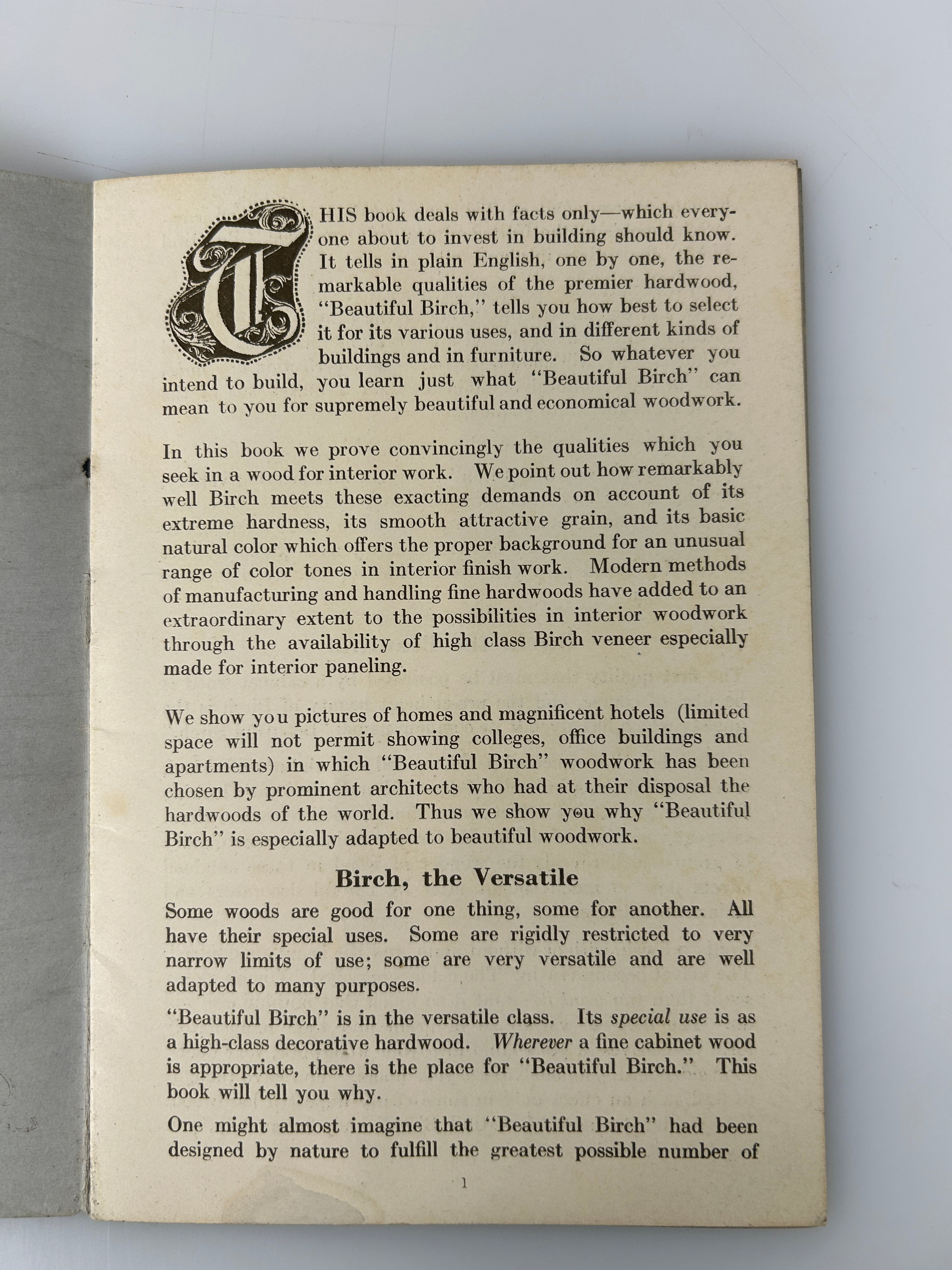 Lot of 3 Furniture Ads and Refurnishing Booklets 1925-1949