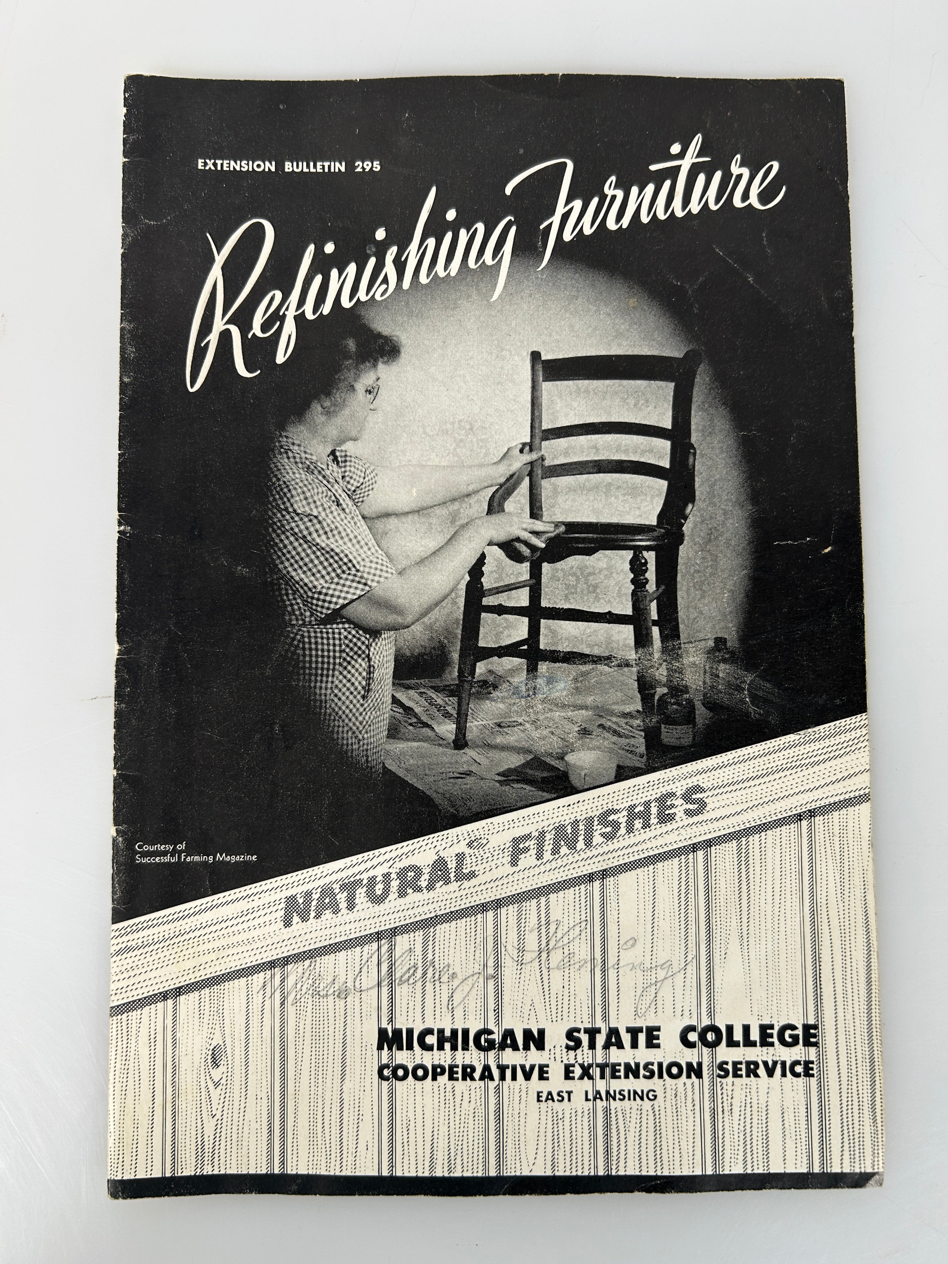 Lot of 3 Furniture Ads and Refurnishing Booklets 1925-1949