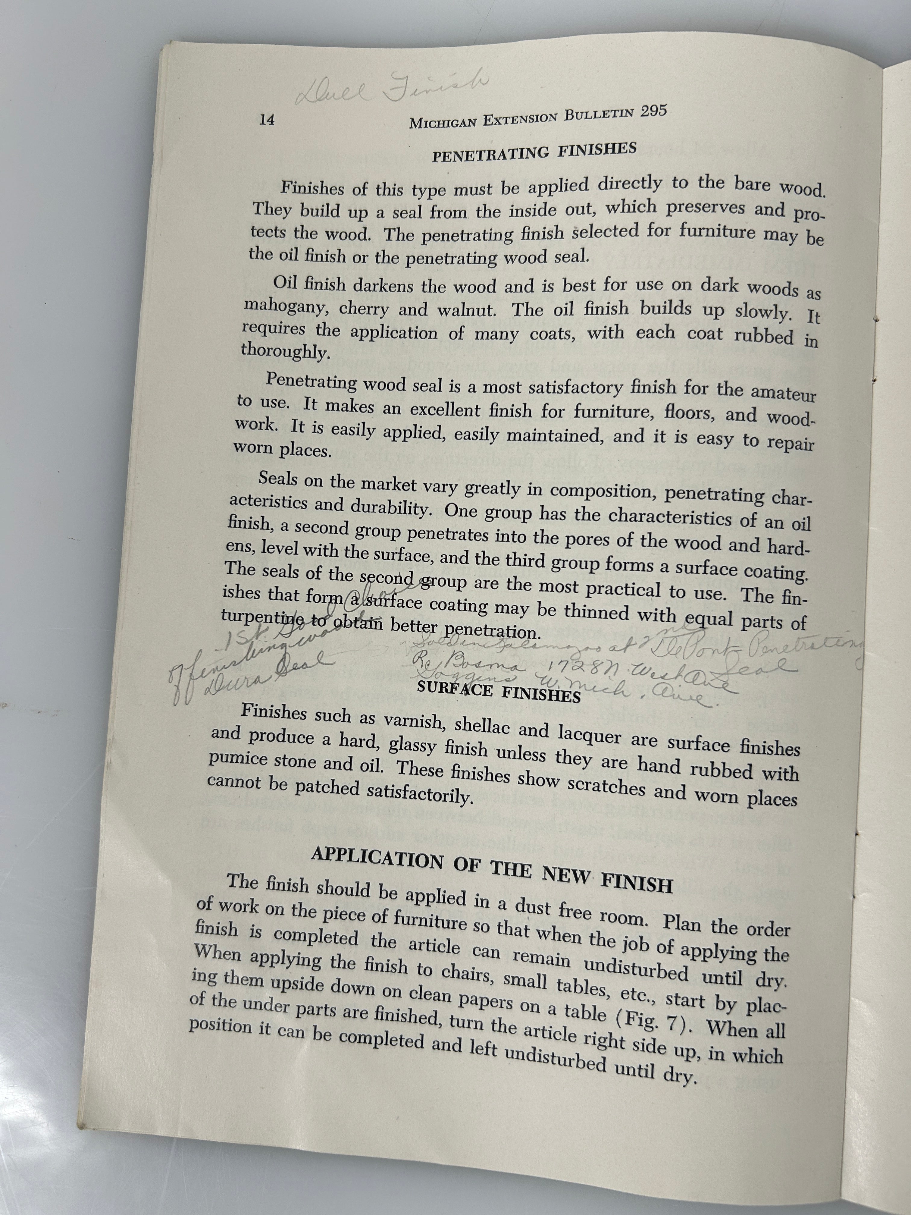Lot of 3 Furniture Ads and Refurnishing Booklets 1925-1949