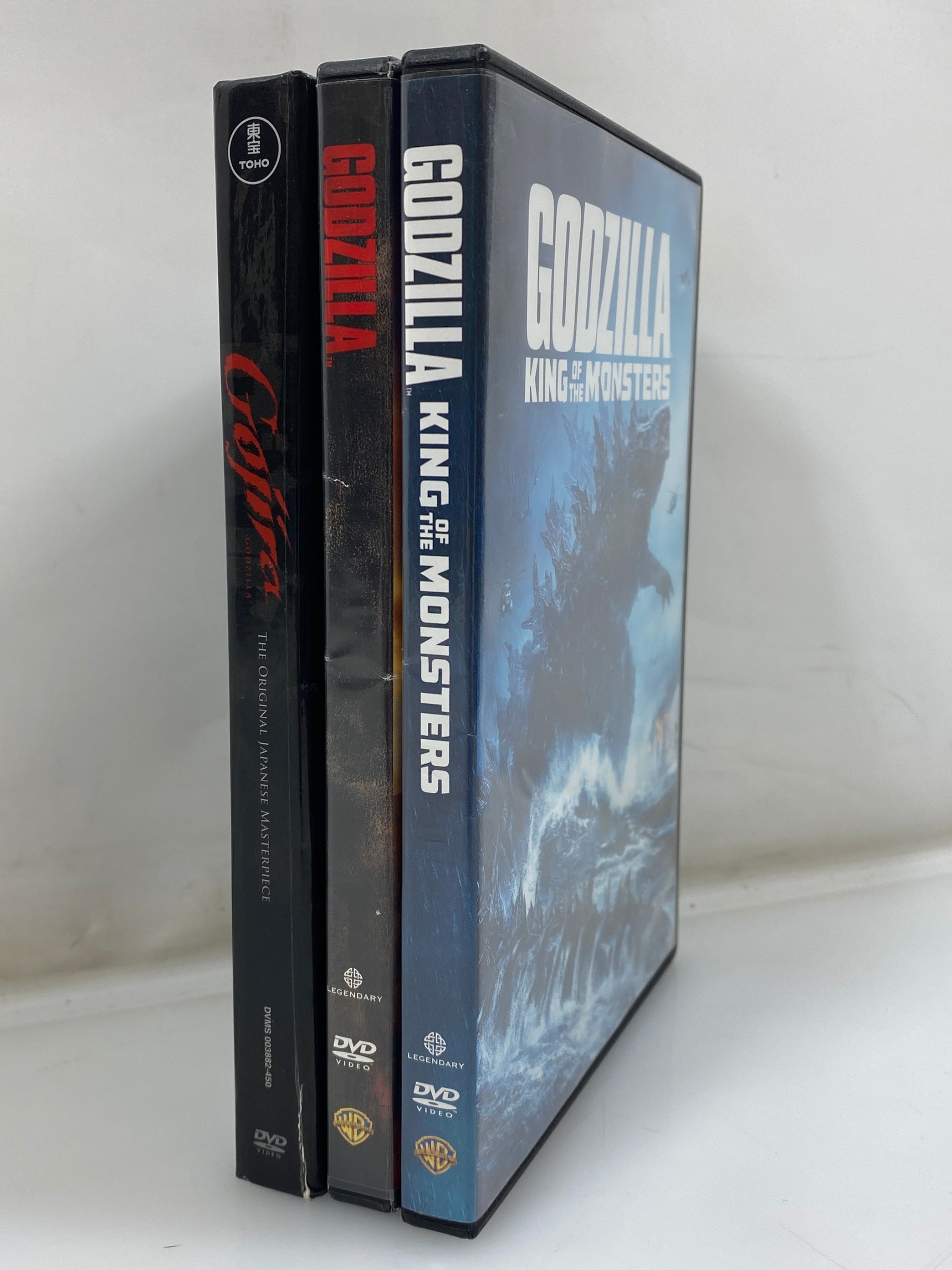 Lot of 3 Godzilla DVDs