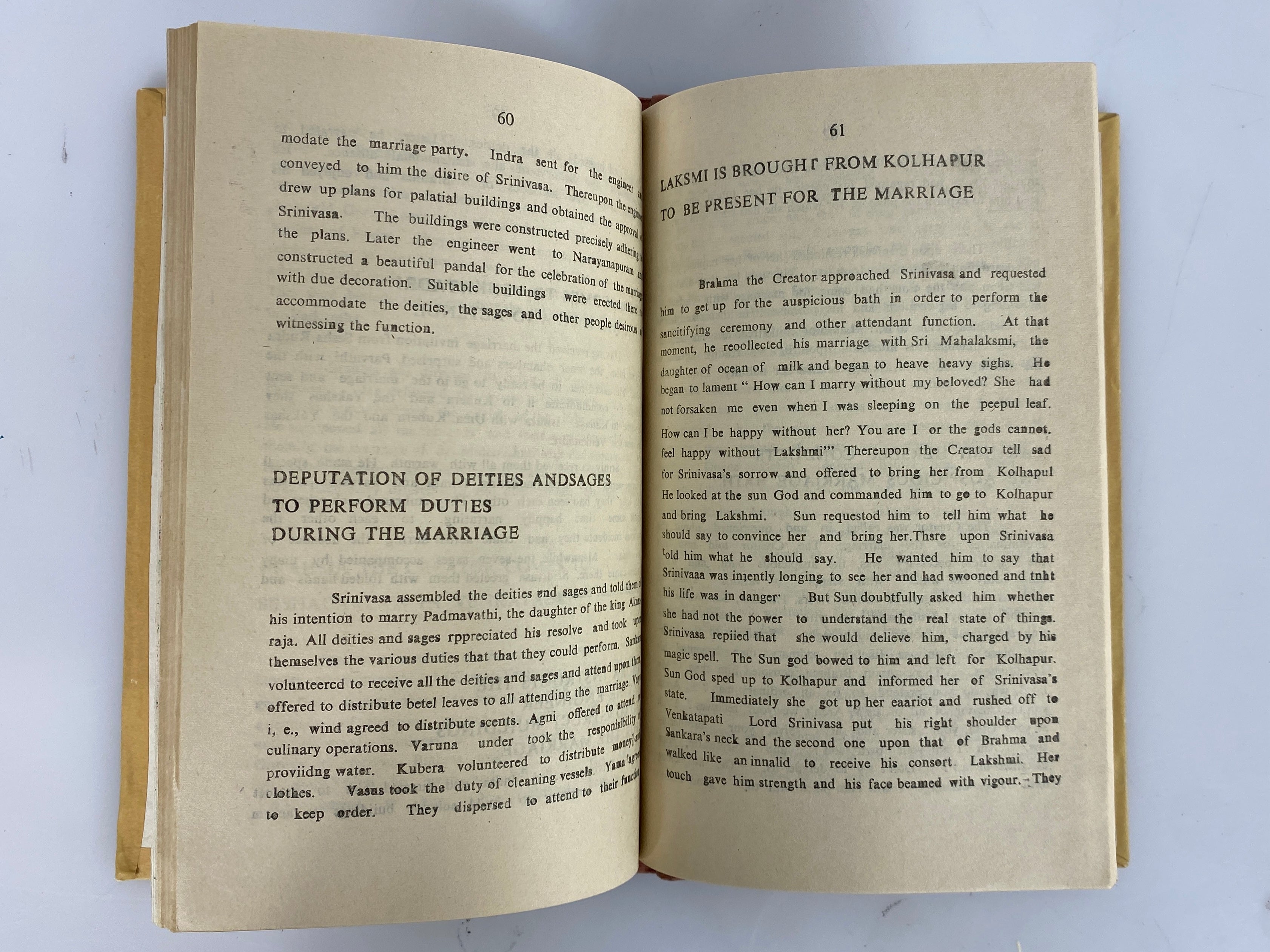 Lot of 3: Hinduism/Sri Venkateswara Mahathyam/Adhyatma Ramayana Vintage HC