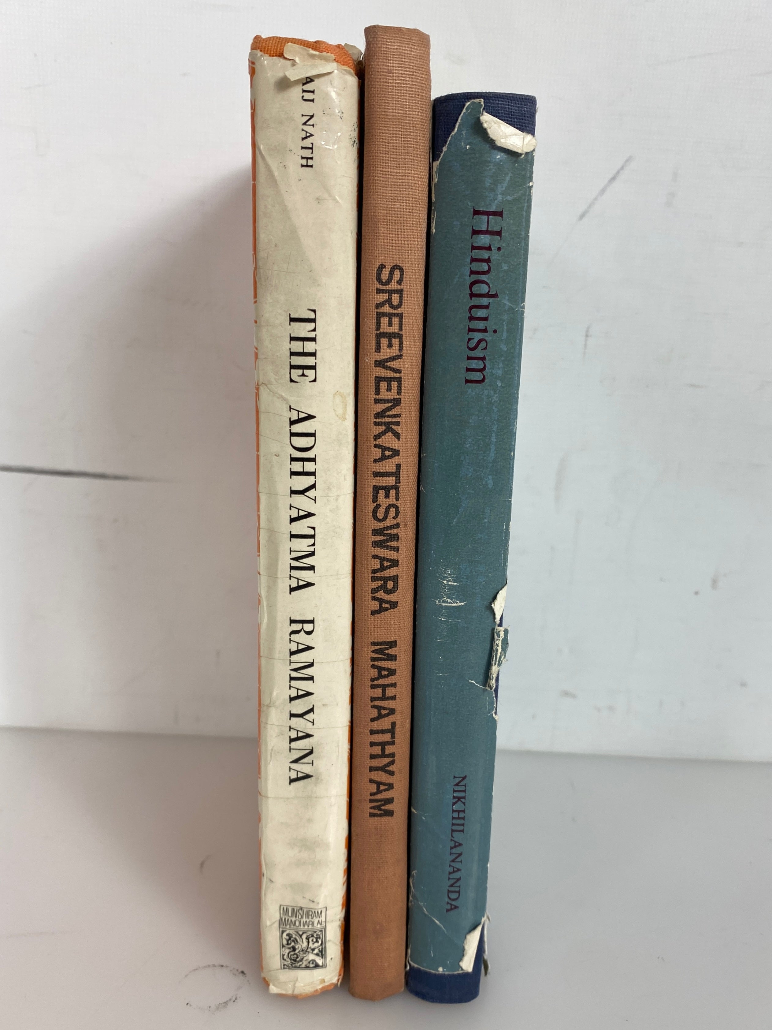 Lot of 3: Hinduism/Sri Venkateswara Mahathyam/Adhyatma Ramayana Vintage HC