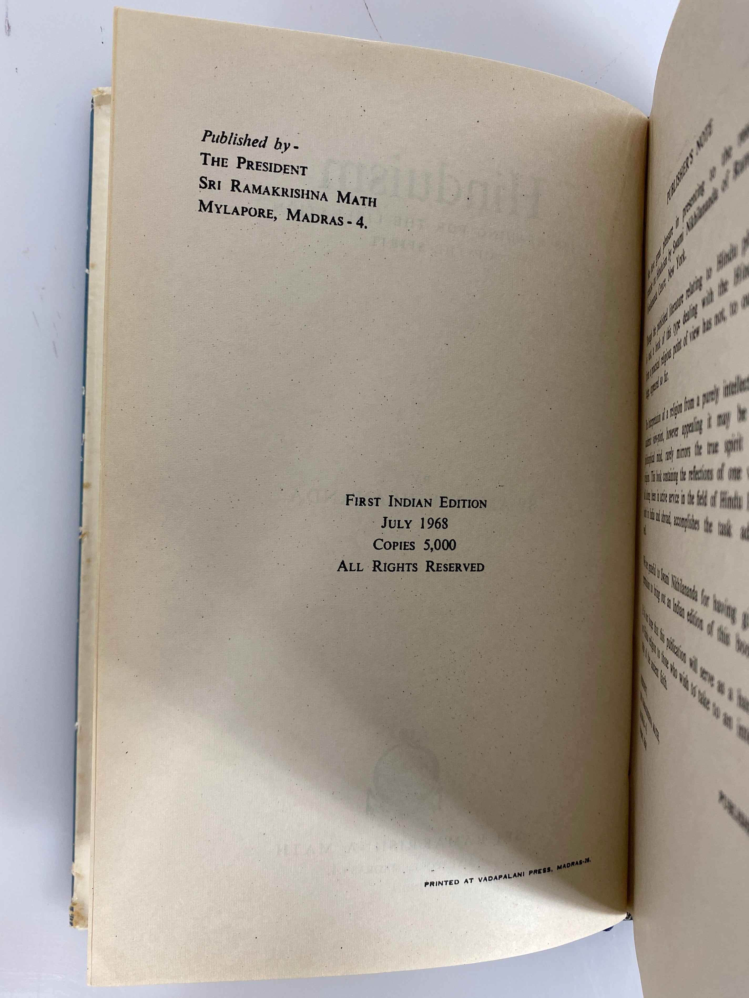Lot of 3: Hinduism/Sri Venkateswara Mahathyam/Adhyatma Ramayana Vintage HC