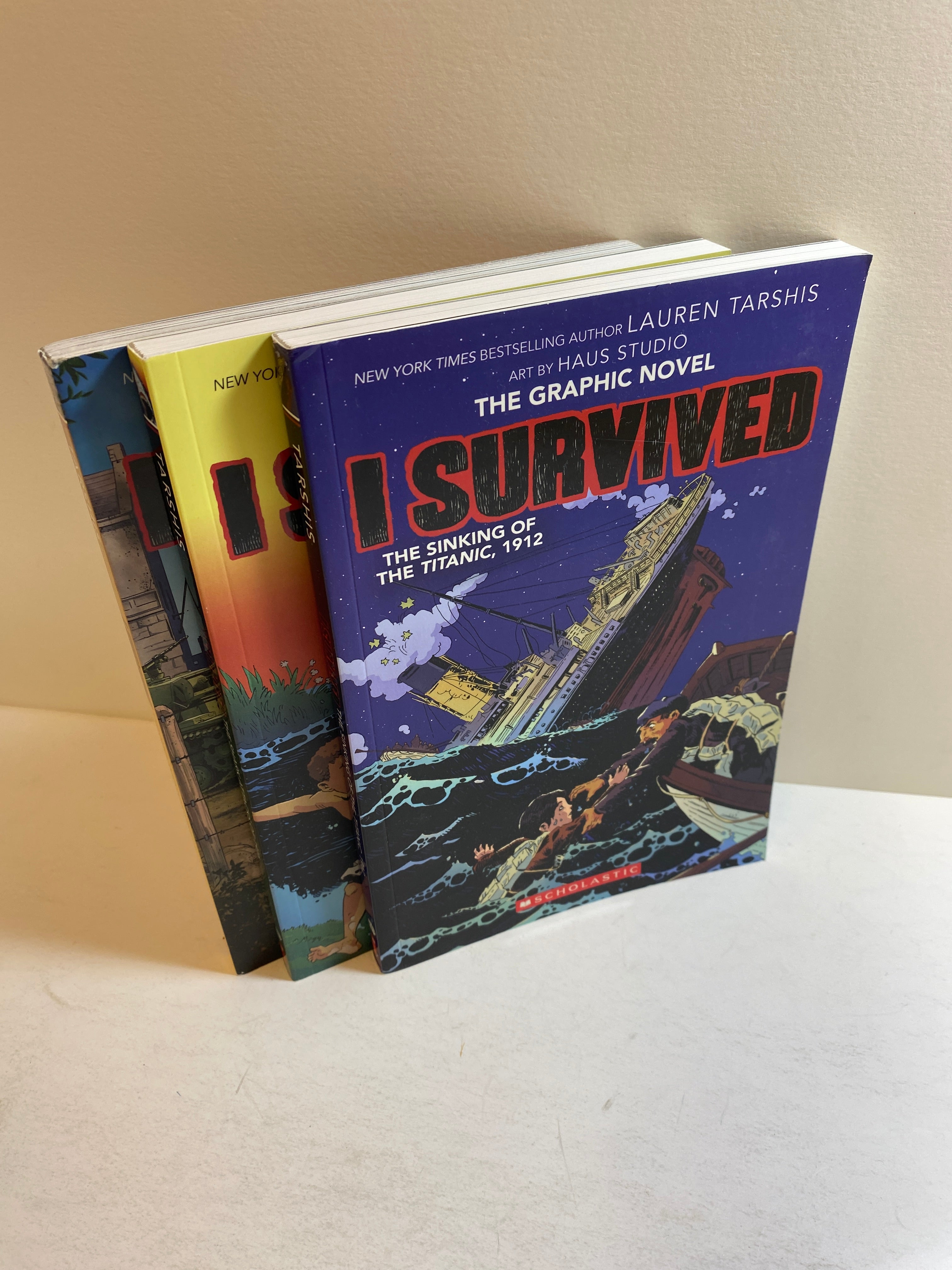 Lot of 3 I Survived Scholastic Books 2020-2021