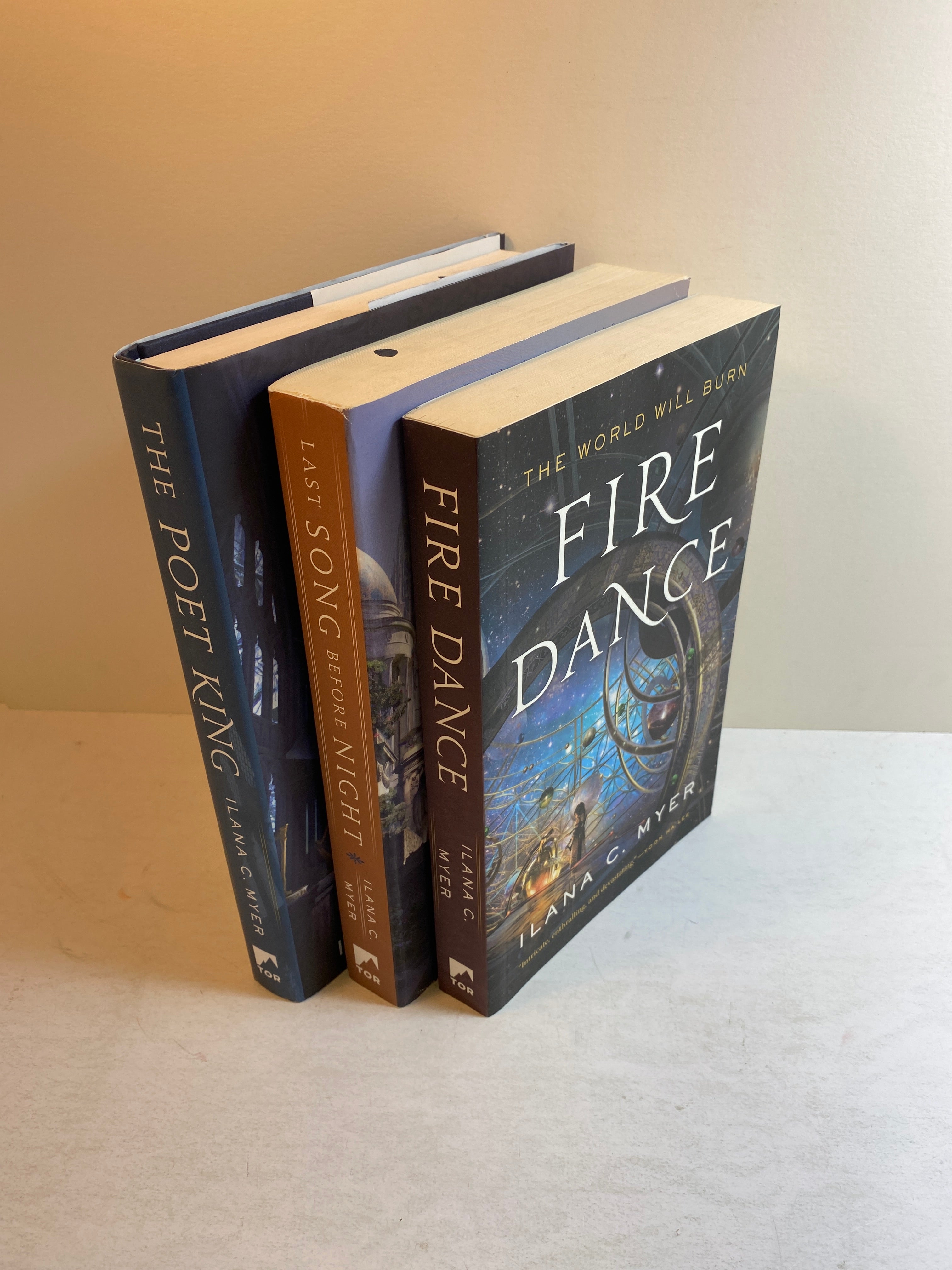 Lot of 3 Ilana C. Myer Fantasy Books 2016-2020