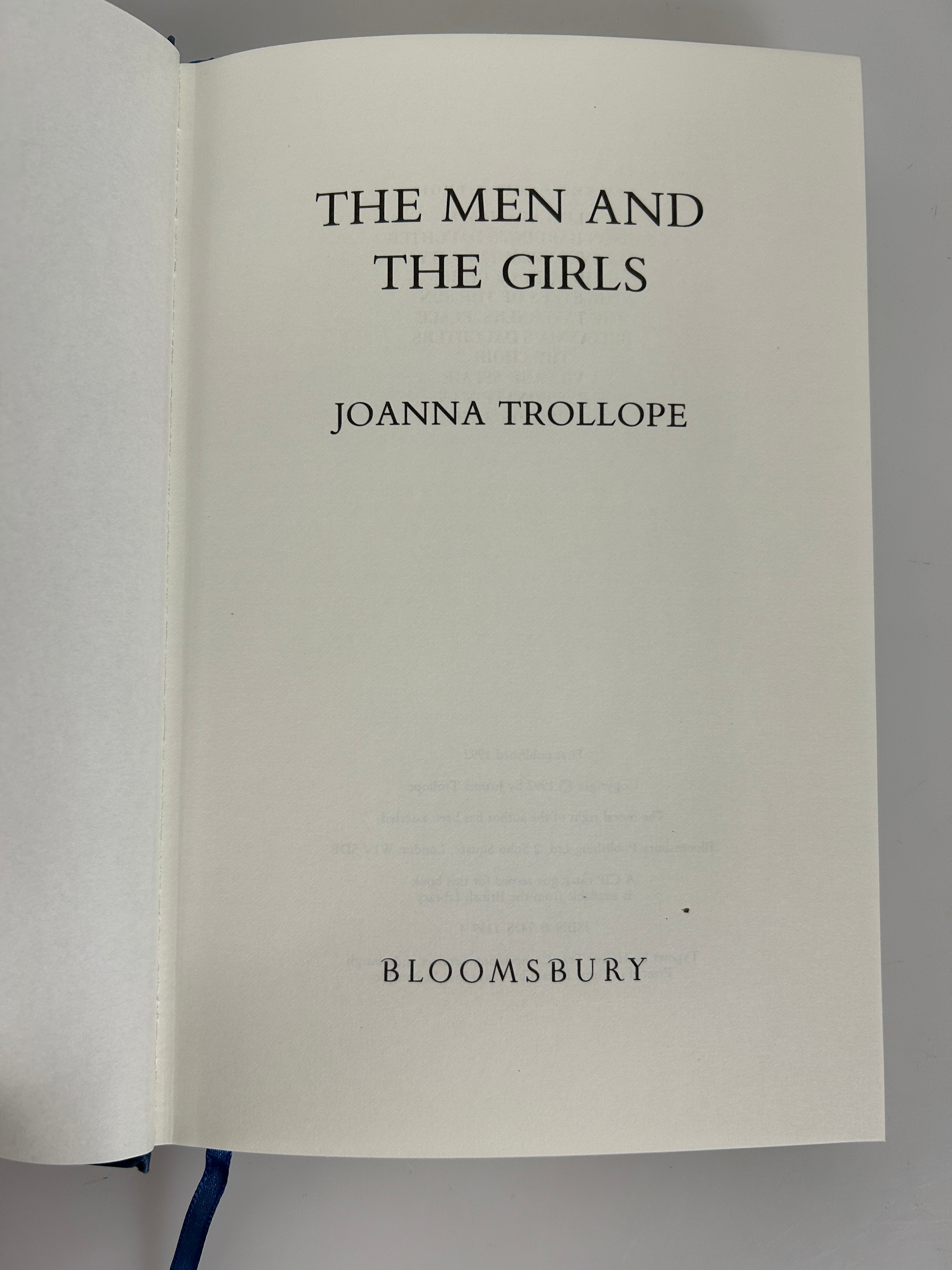 Lot of 3 Joanna Trollope UK Ed Spanish Lover/Men & Girls/Best of Friends HCDJ