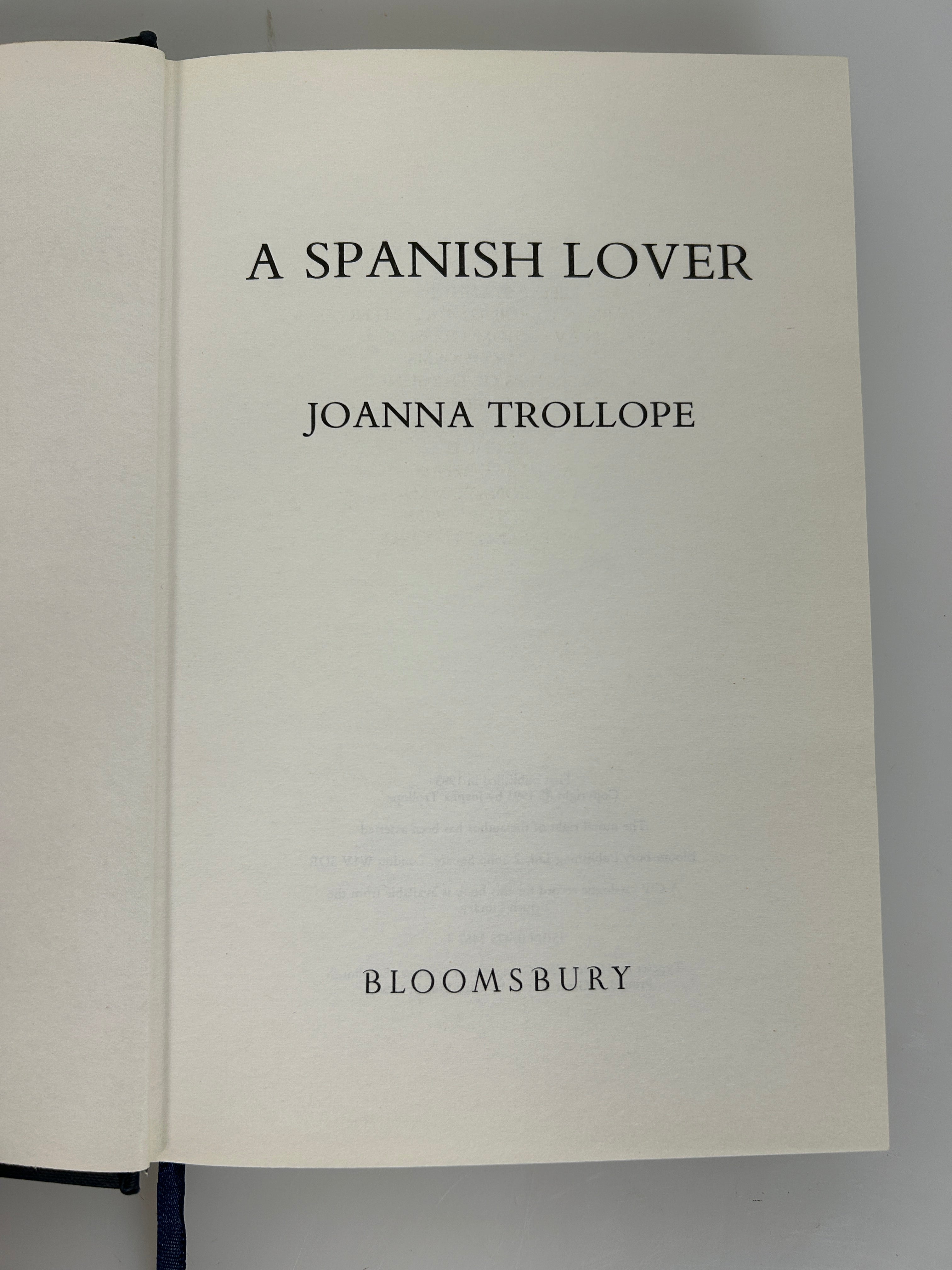 Lot of 3 Joanna Trollope UK Ed Spanish Lover/Men & Girls/Best of Friends HCDJ
